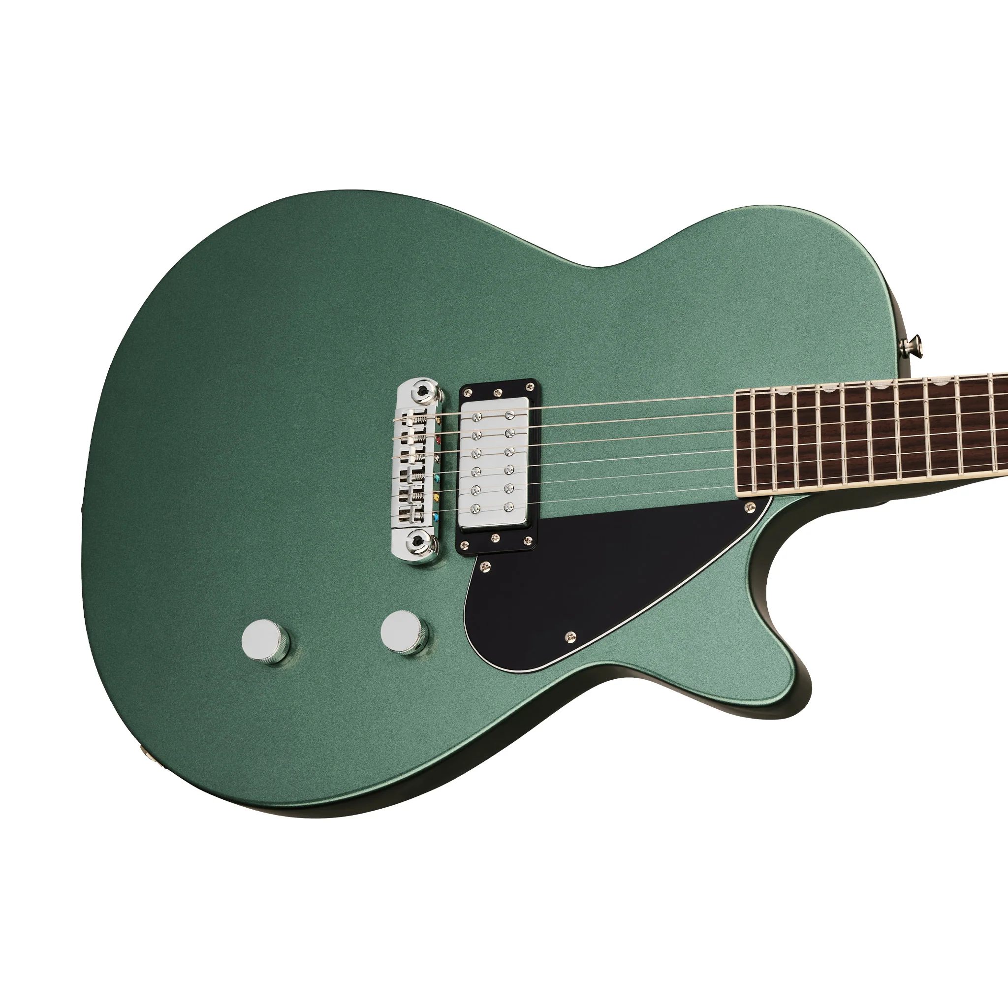 Gretsch Electromatic Jet Club 1 Pickup Electric Guitar, Steel Olive - Image 5