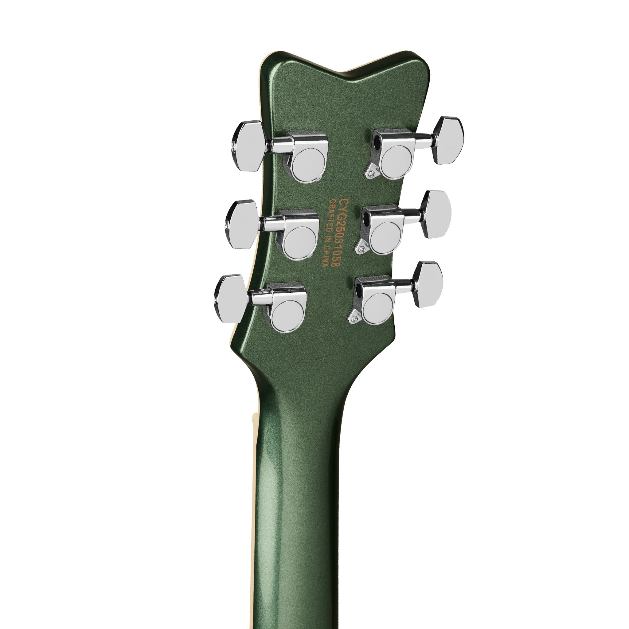 Gretsch Electromatic Jet Club 1 Pickup Electric Guitar, Steel Olive - Image 7