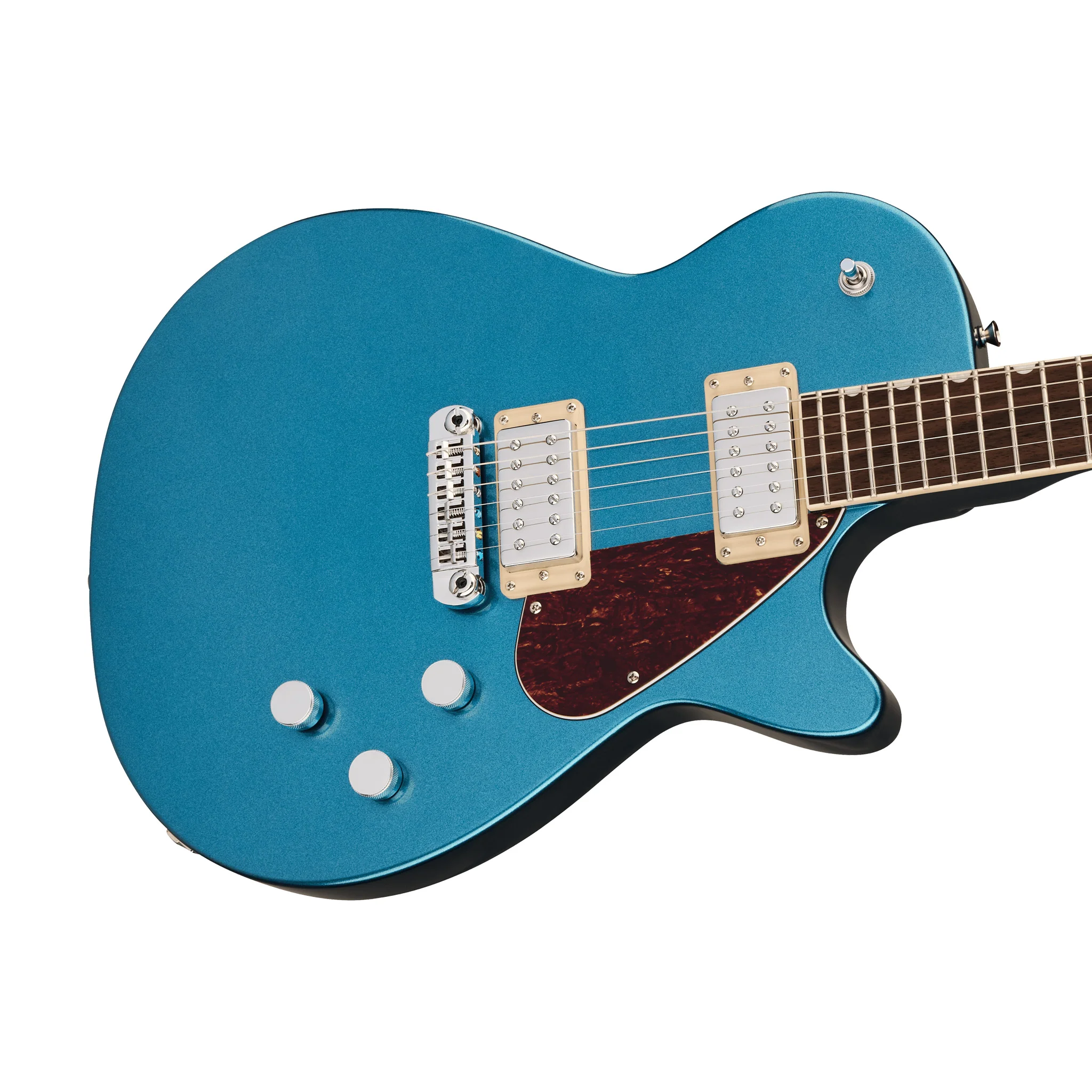Gretsch Electromatic Jet Club Electric Guitar, Riviera Blue - Image 5
