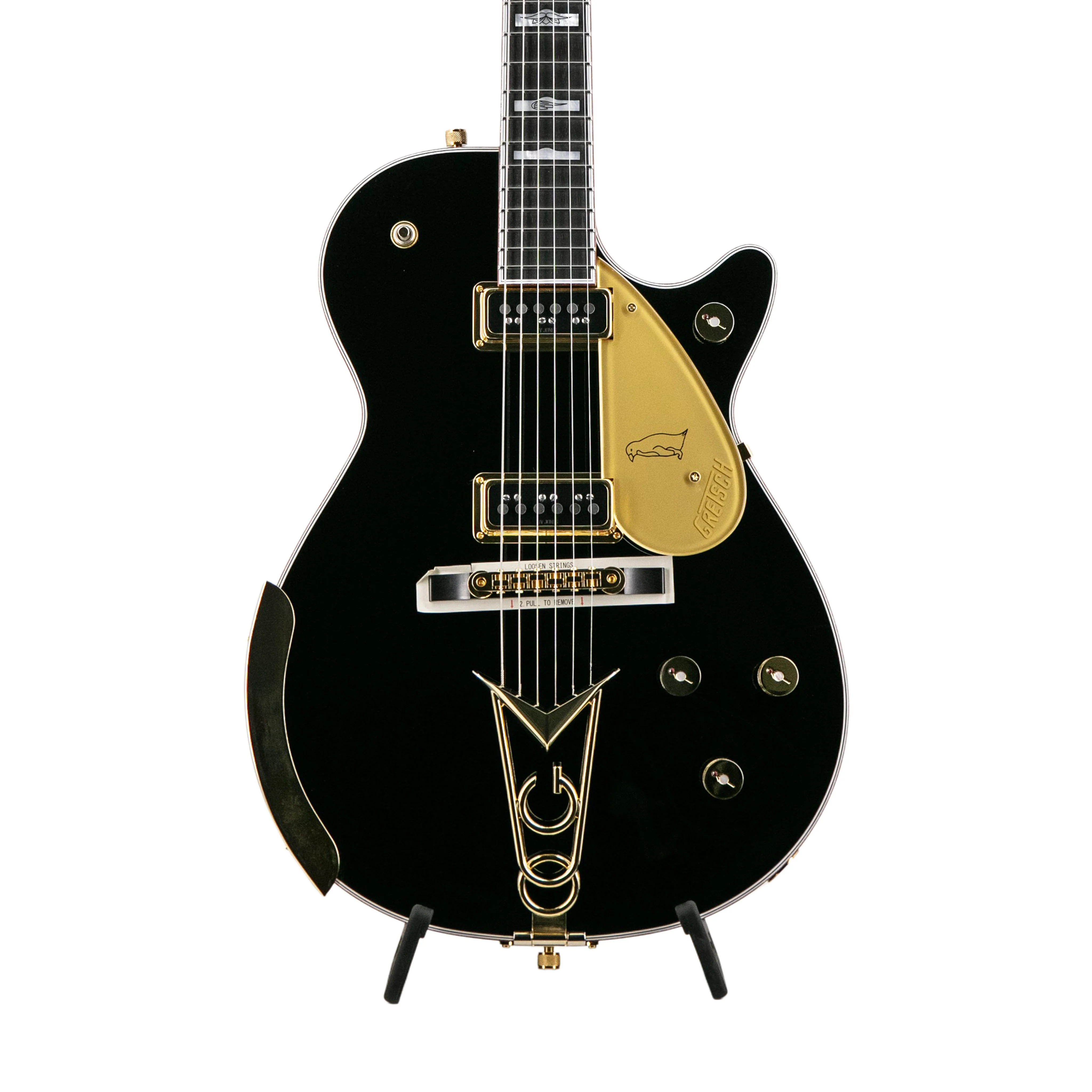 Gretsch FSR G6134G-BLK Ltd Ed Penguin Electric Guitar, Black - Image 3