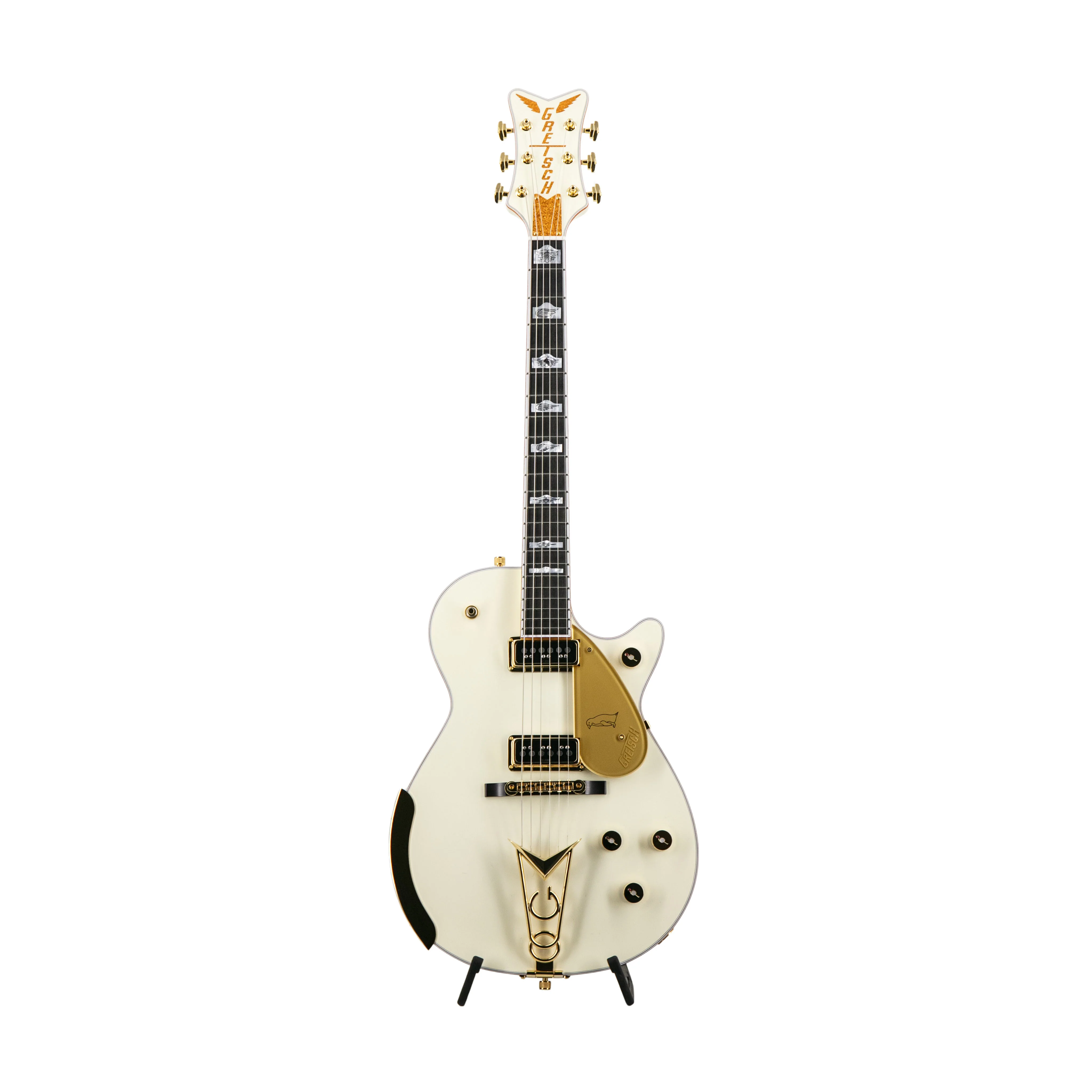 Gretsch FSR G6134G-VWT Ltd Ed Penguin Electric Guitar, Vintage White