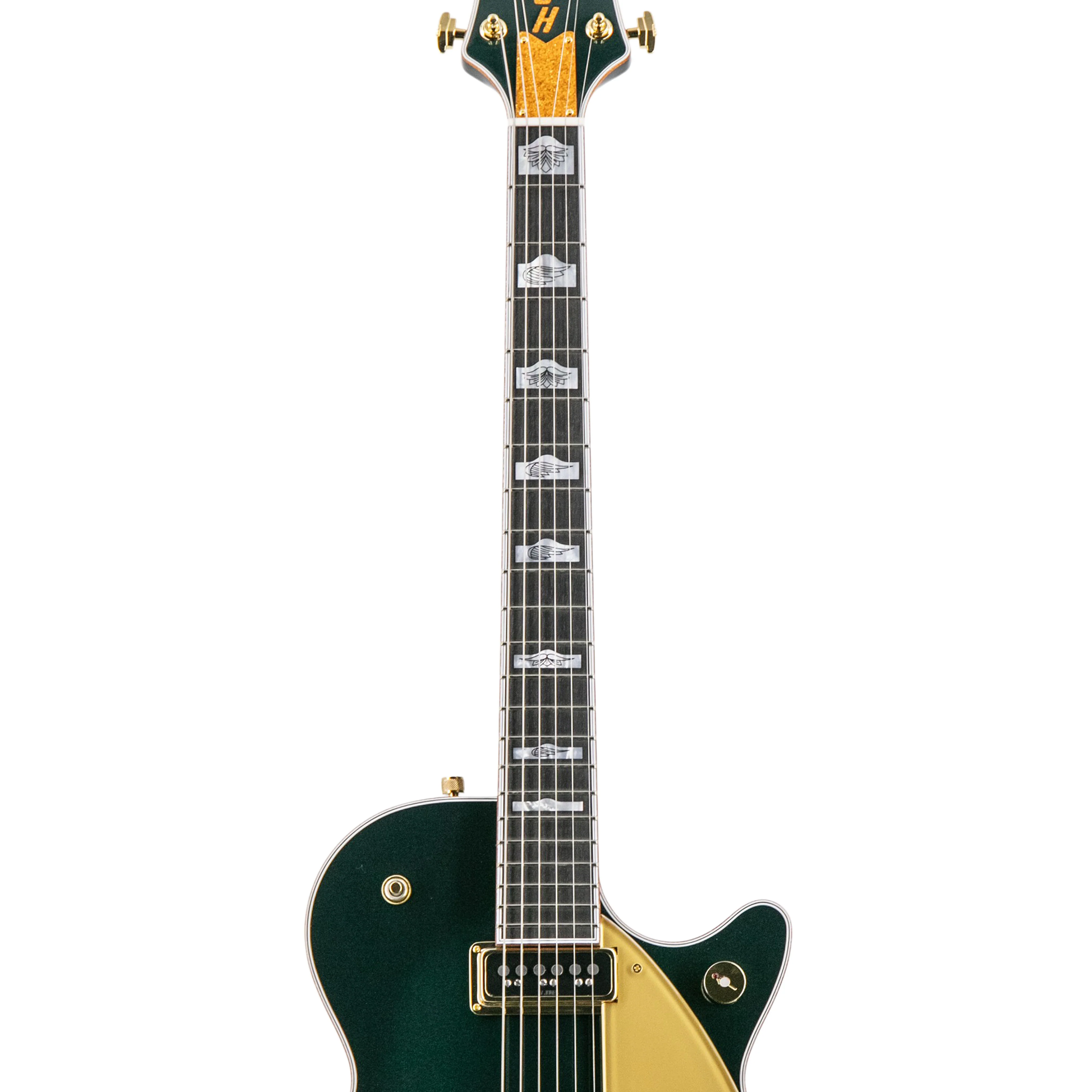 Gretsch FSR G6134TG-CDG Ltd Ed Penguin w/Bigsby Electric Guitar, Cadillac Green - Image 5