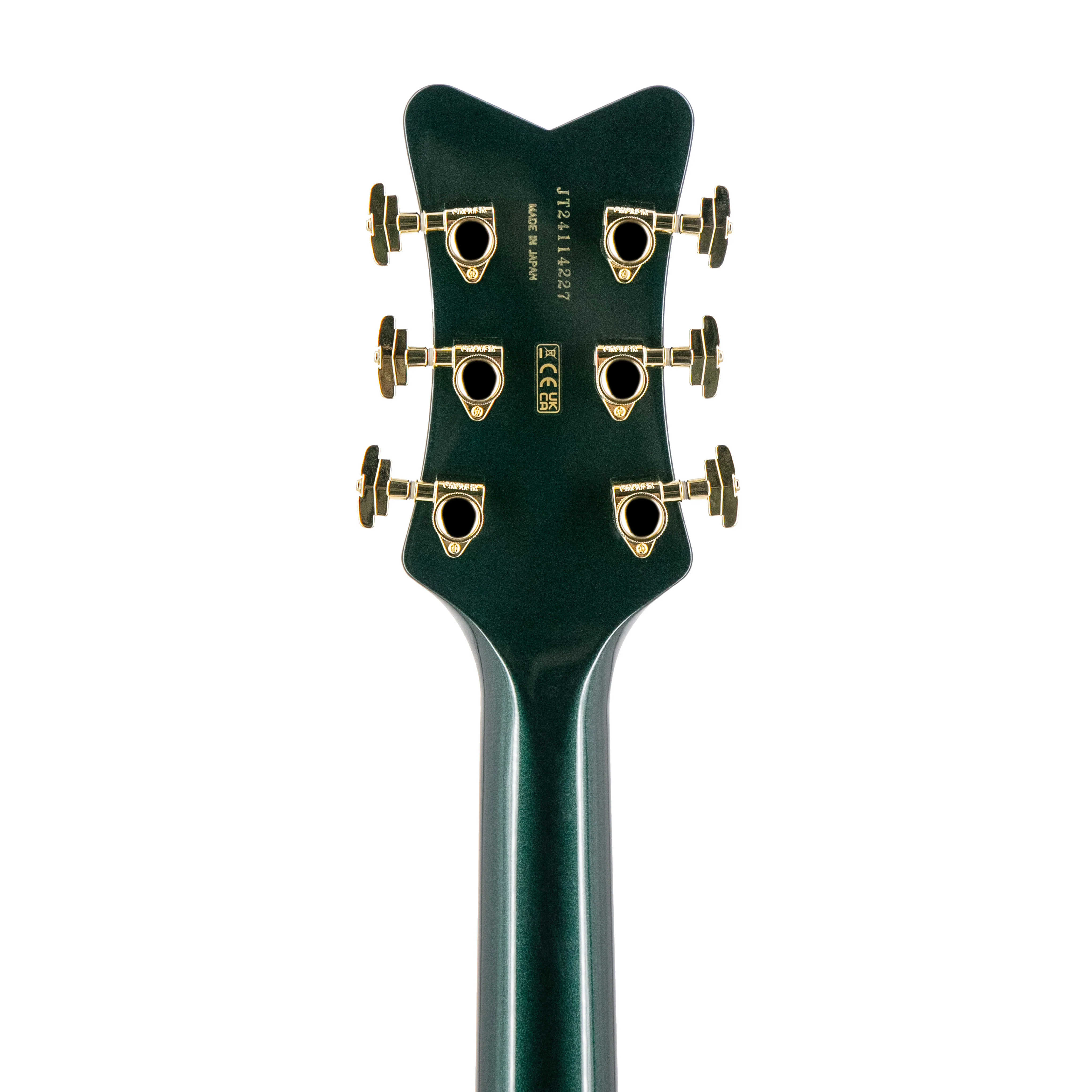 Gretsch FSR G6134TG-CDG Ltd Ed Penguin w/Bigsby Electric Guitar, Cadillac Green - Image 8
