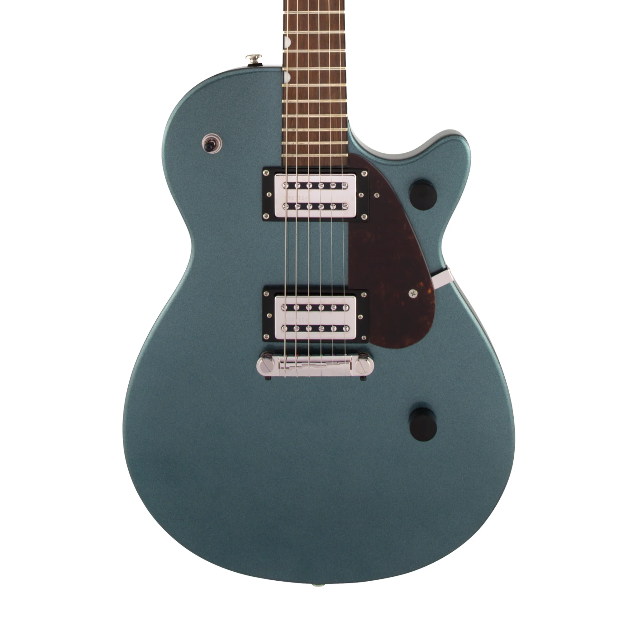 Gretsch G2210 Streamliner Junior Jet Club Electric Guitar, Laurel FB, Gunmetal - Image 3