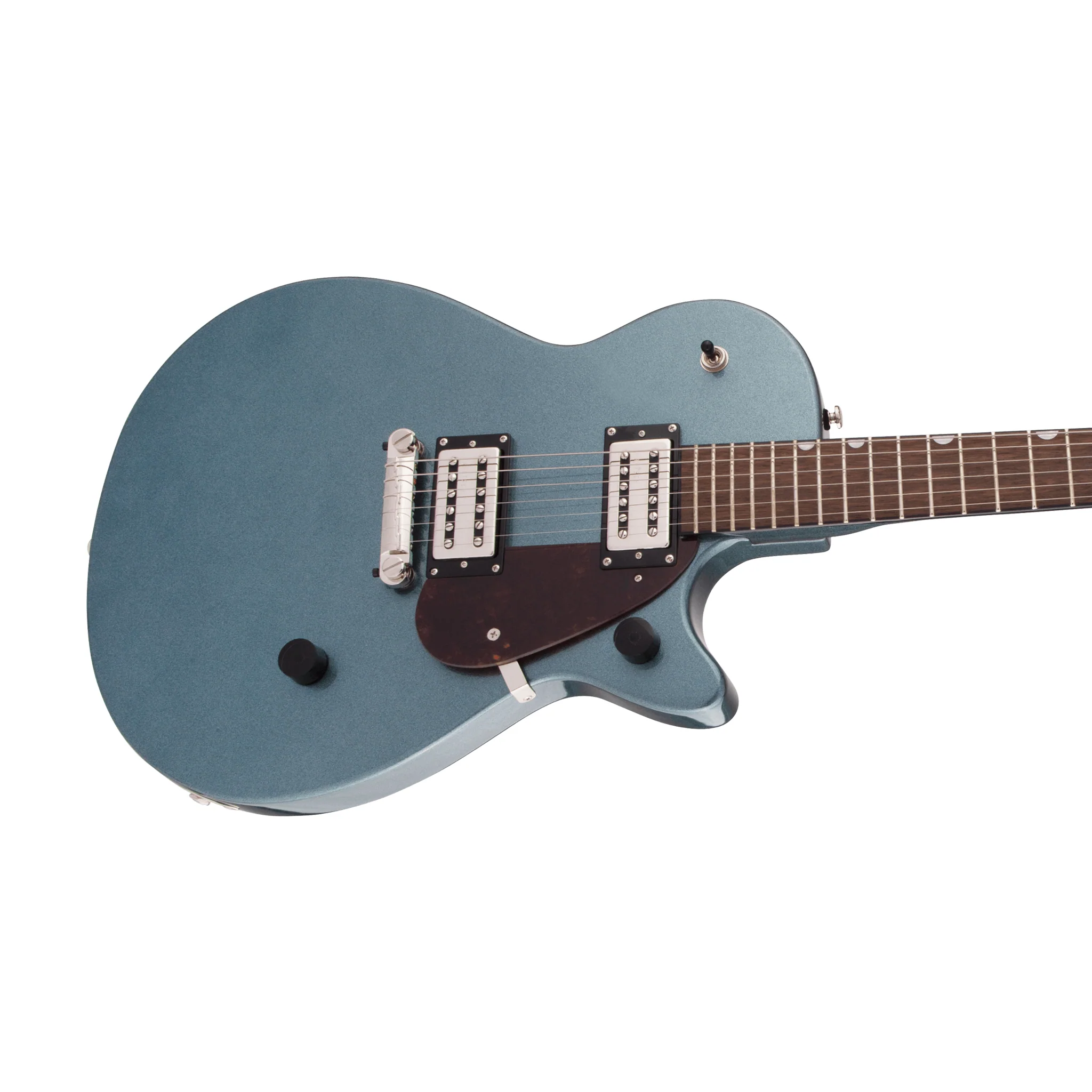 Gretsch G2210 Streamliner Junior Jet Club Electric Guitar, Laurel FB, Gunmetal - Image 5
