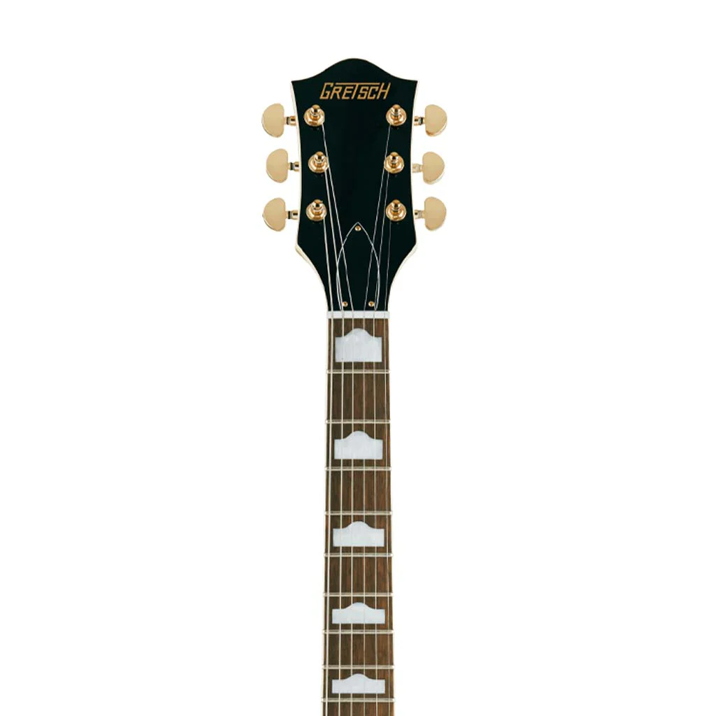 Gretsch G2410TG Streamliner Hollow Body Single-Cut Electric Guitar, Laurel FB, Village Amber - Image 6