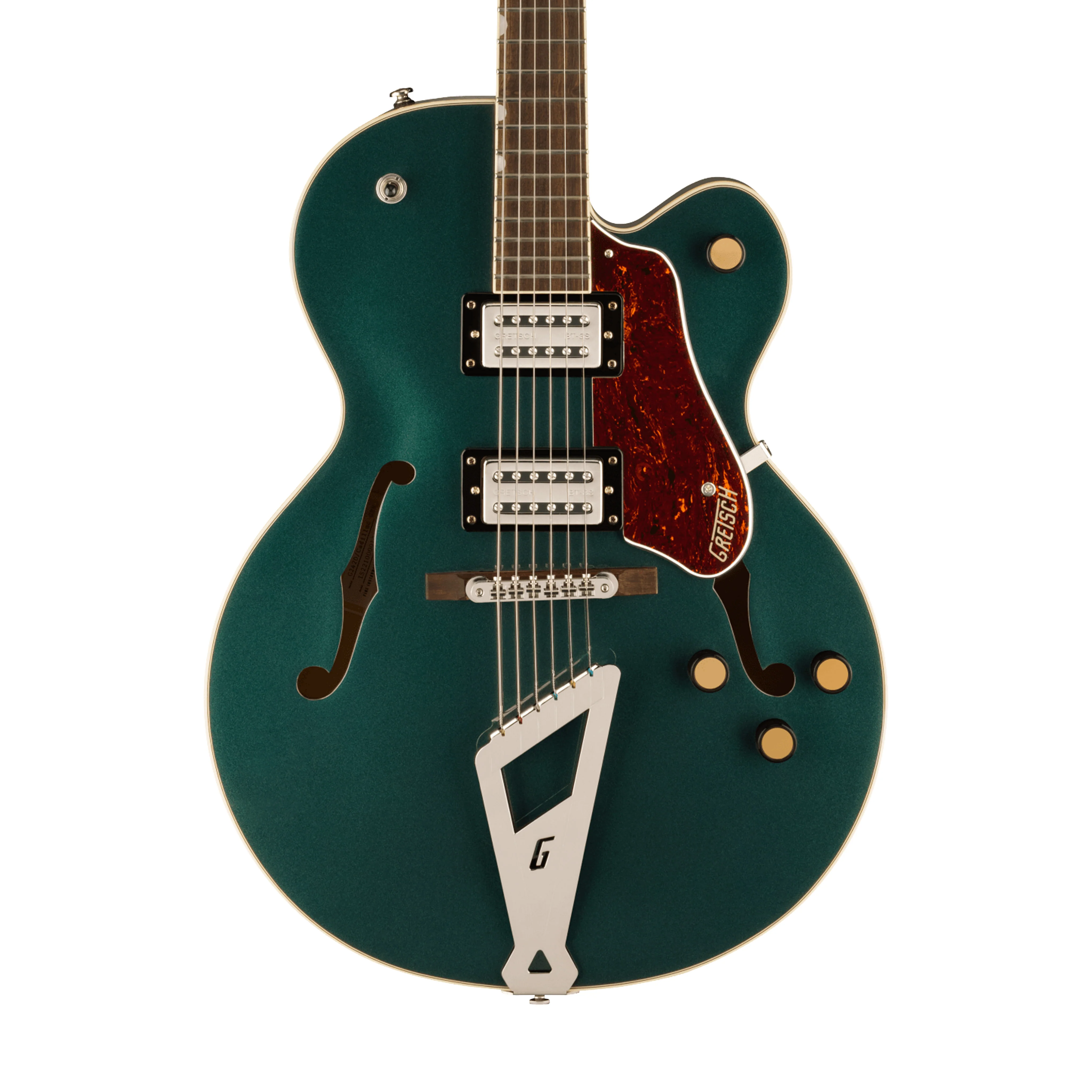 Gretsch G2420 Streamliner Hollowbody Electric Guitar w/Chromatic II Tailpiece, Cadillac Green - Image 3