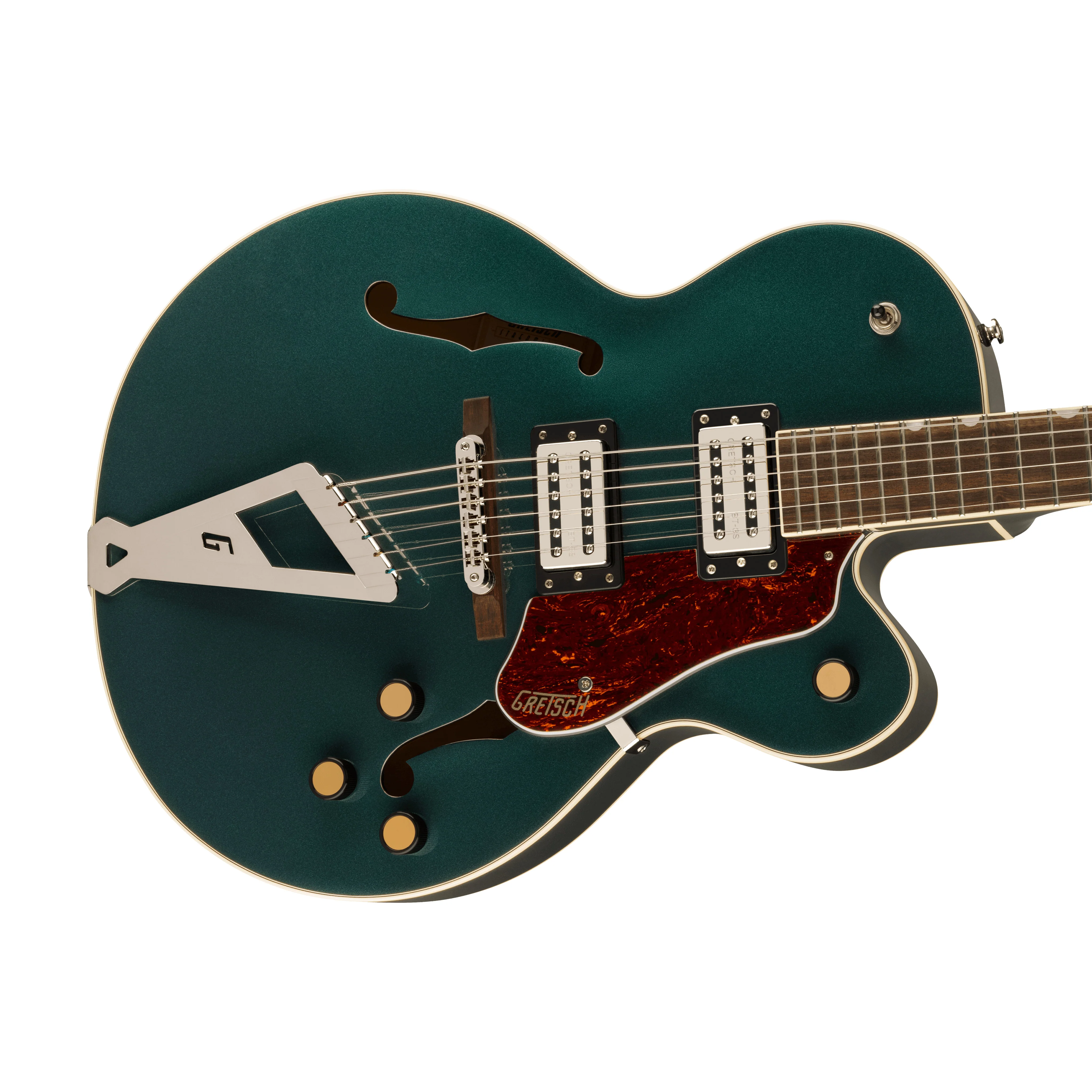 Gretsch G2420 Streamliner Hollowbody Electric Guitar w/Chromatic II Tailpiece, Cadillac Green - Image 5