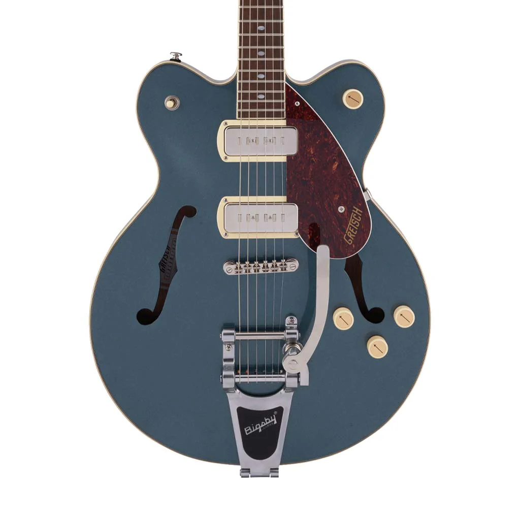 Gretsch G2622T-P90 Streamliner Center Block Double-Cut Electric Guitar, Laurel FB, Gunmetal - Image 3