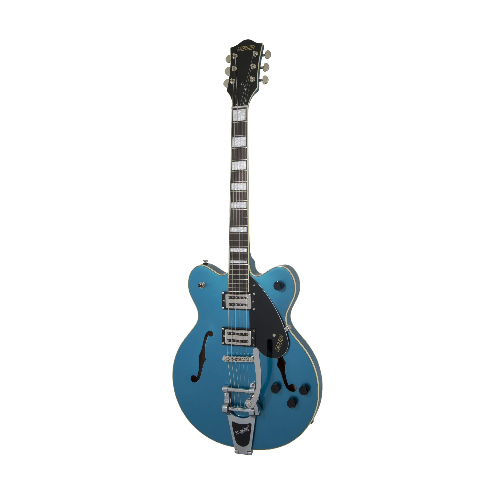 Gretsch G2622T Streamliner Centre Block Guitar w/Bigsby, Riviera Blue - Image 3