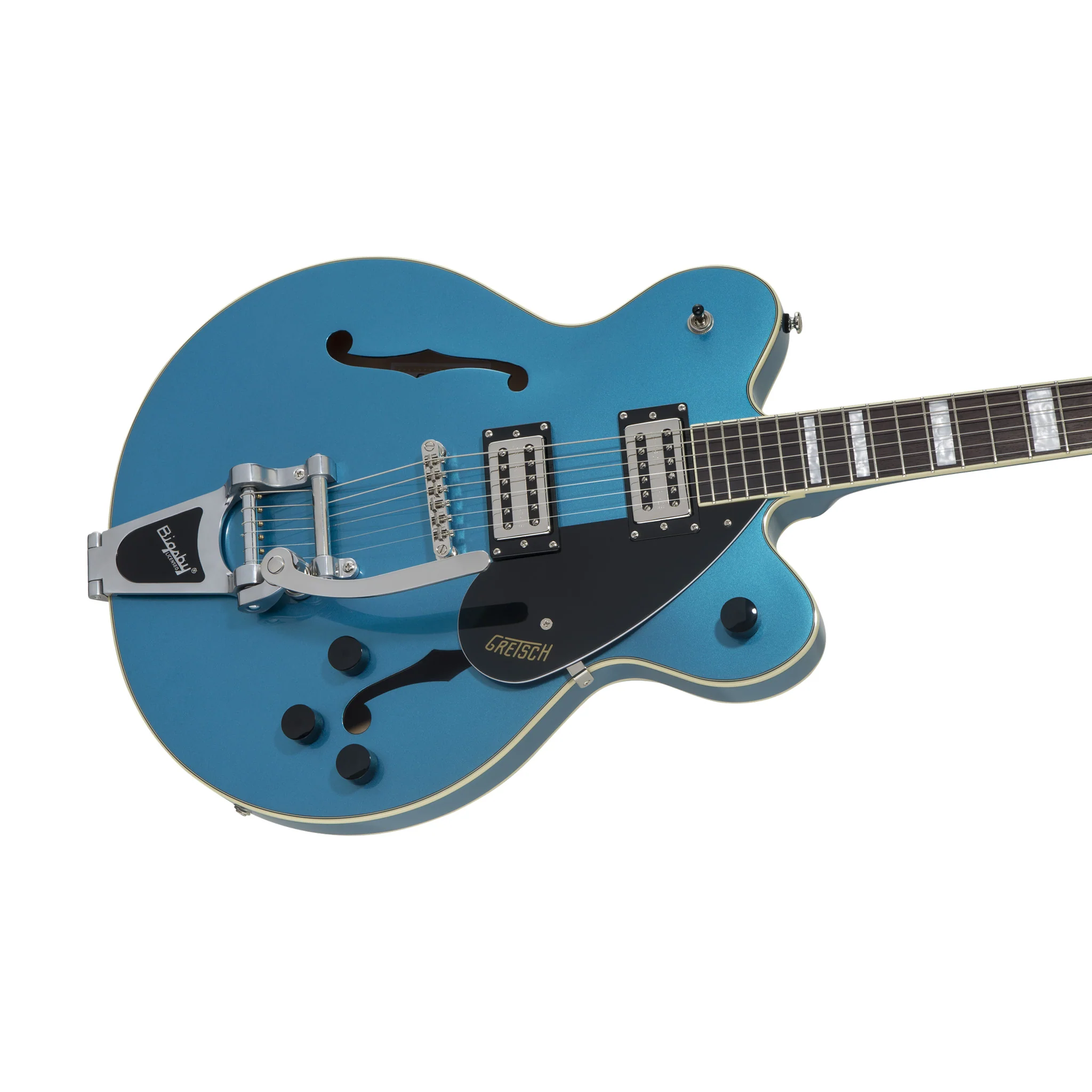 Gretsch G2622T Streamliner Centre Block Guitar w/Bigsby, Riviera Blue - Image 5