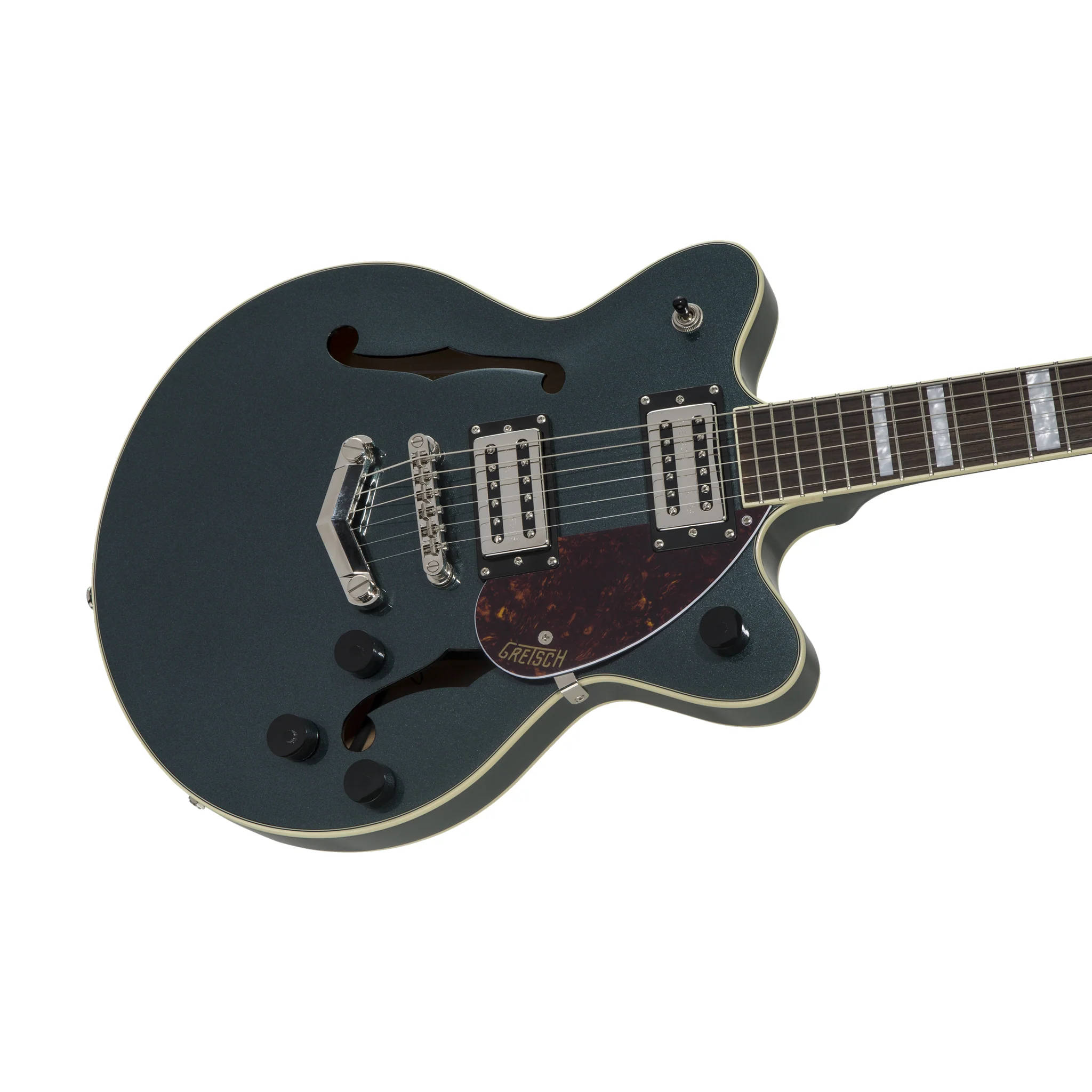 Gretsch G2655 Streamliner Centre Block Jr Double-Cut Guitar w/V-Stoptail, Gun Metal - Image 5