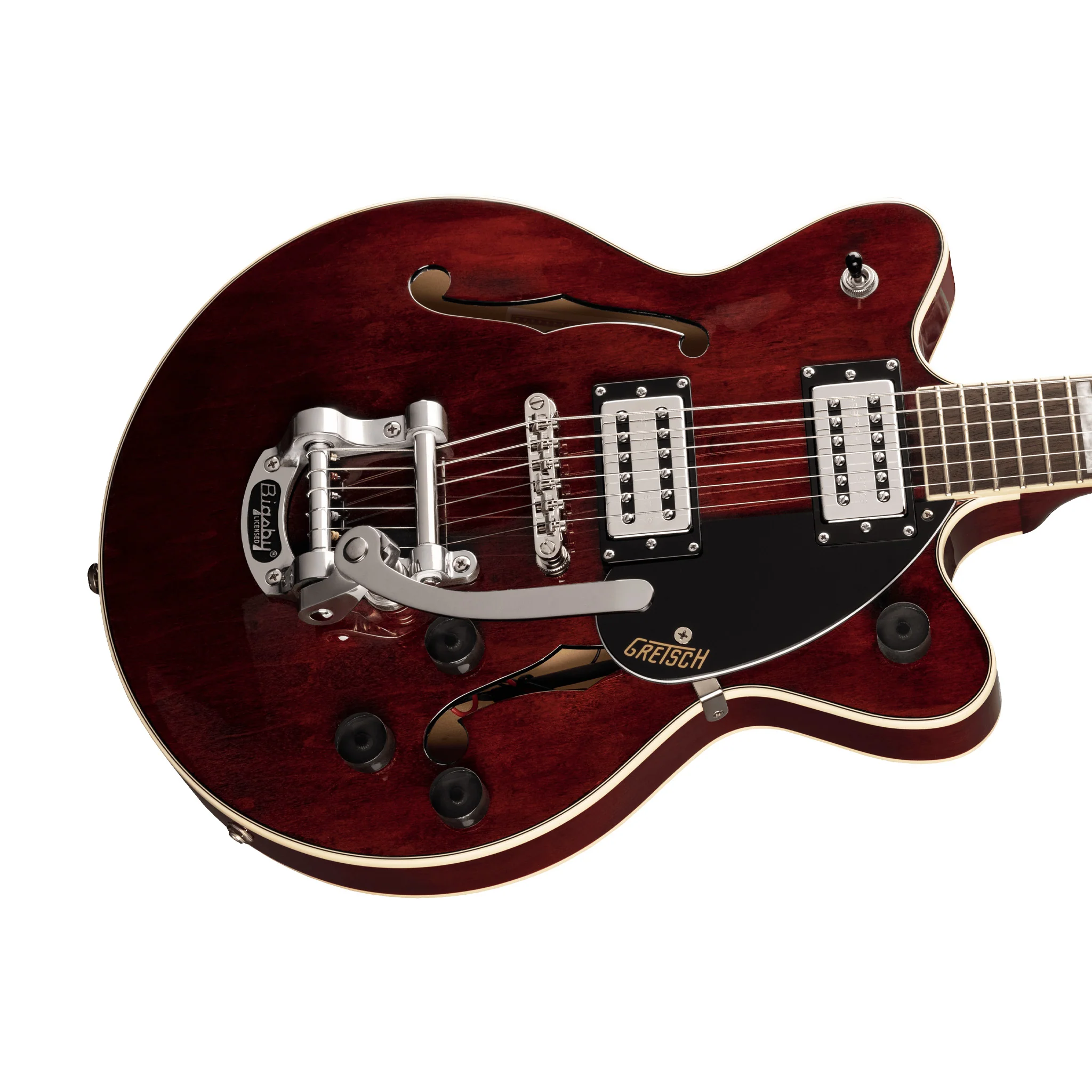 Gretsch G2655T Streamliner Centre Block Jr Double-Cut Guitar w/Bigsby, Walnut Stain - Image 5