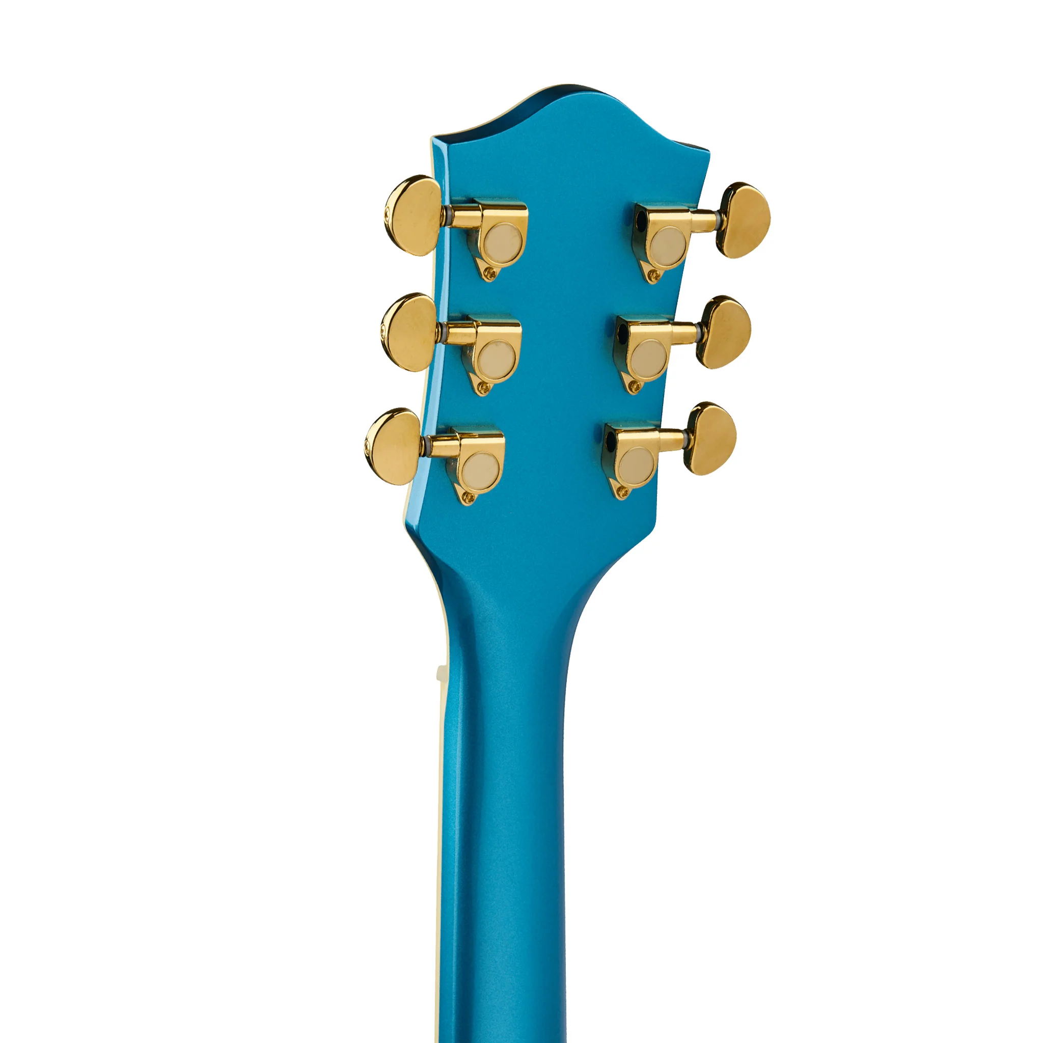 Gretsch G2655TG Streamliner Center Block Jr. Double-Cut Guitar w/Bigsby, Laurel FB, Riviera Blue - Image 7