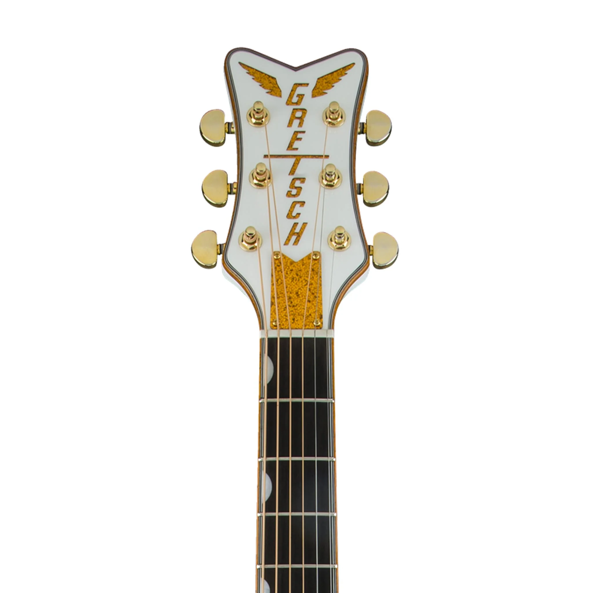 Gretsch G5021WPE Rancher Penguin Parlor Acoustic Guitar, White - Image 5