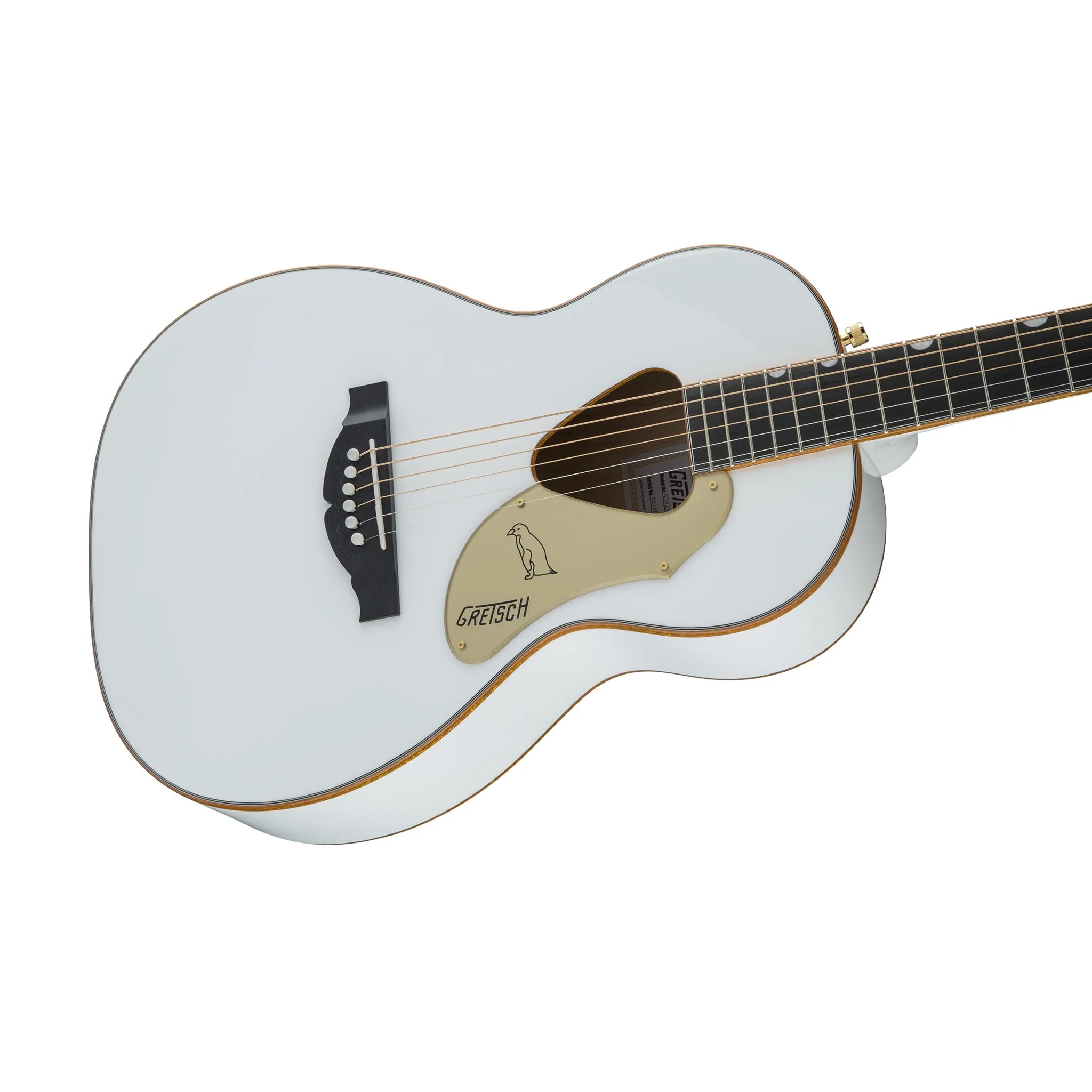 Gretsch G5021WPE Rancher Penguin Parlor Acoustic Guitar, White - Image 7