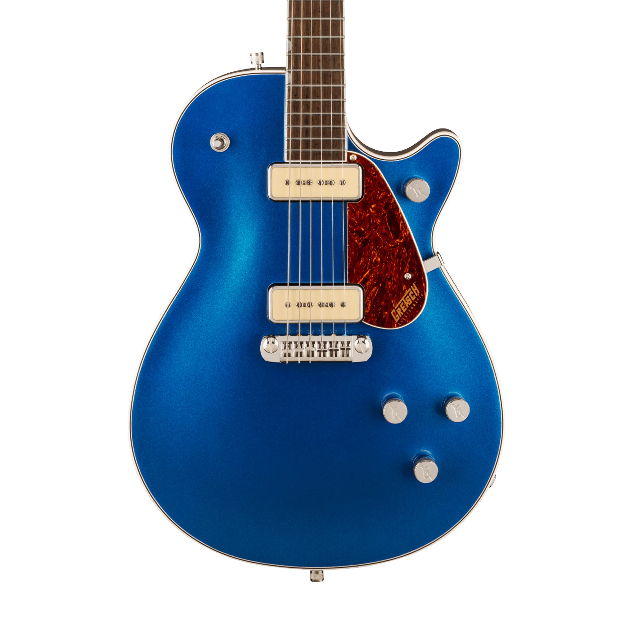 Gretsch G5210-P90 Electromatic Jet Two 90 Electric Guitar, Laurel FB, Fairlane Blue - Image 3