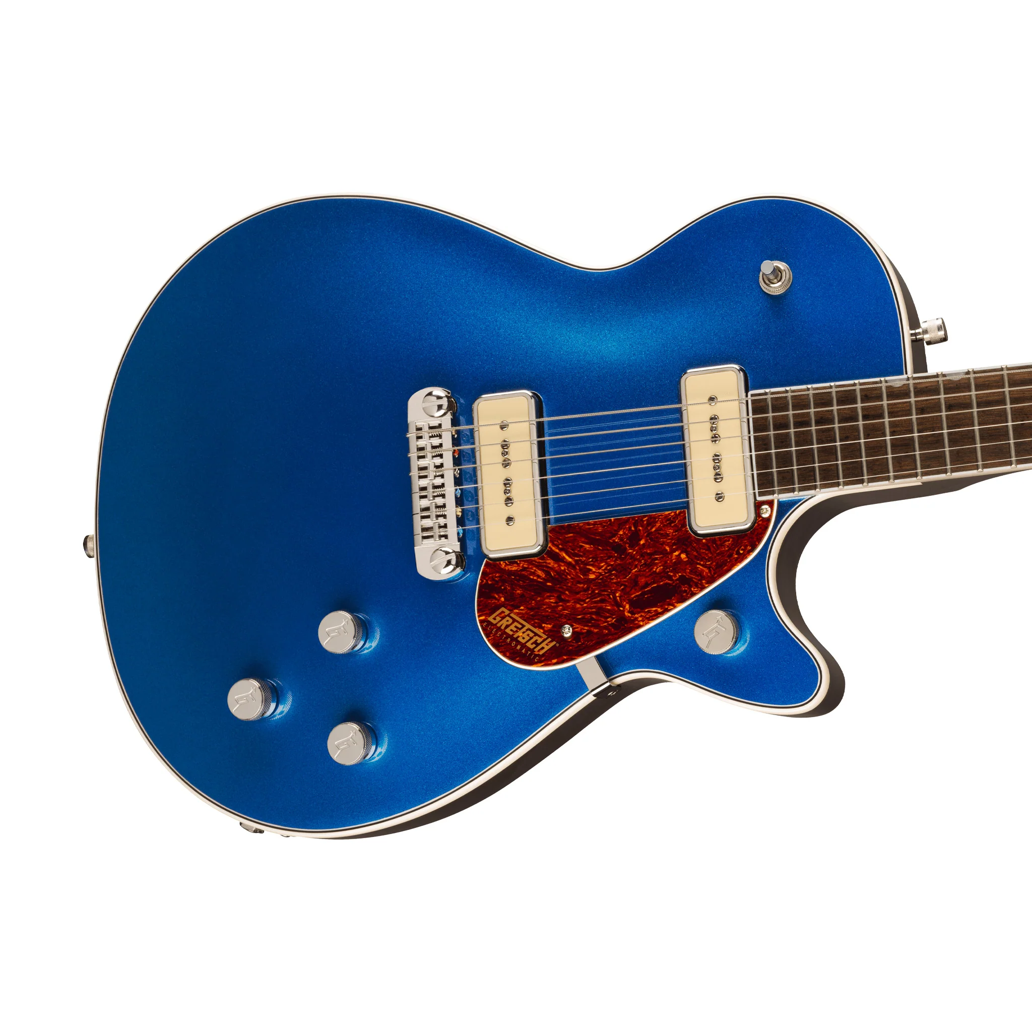 Gretsch G5210-P90 Electromatic Jet Two 90 Electric Guitar, Laurel FB, Fairlane Blue - Image 5