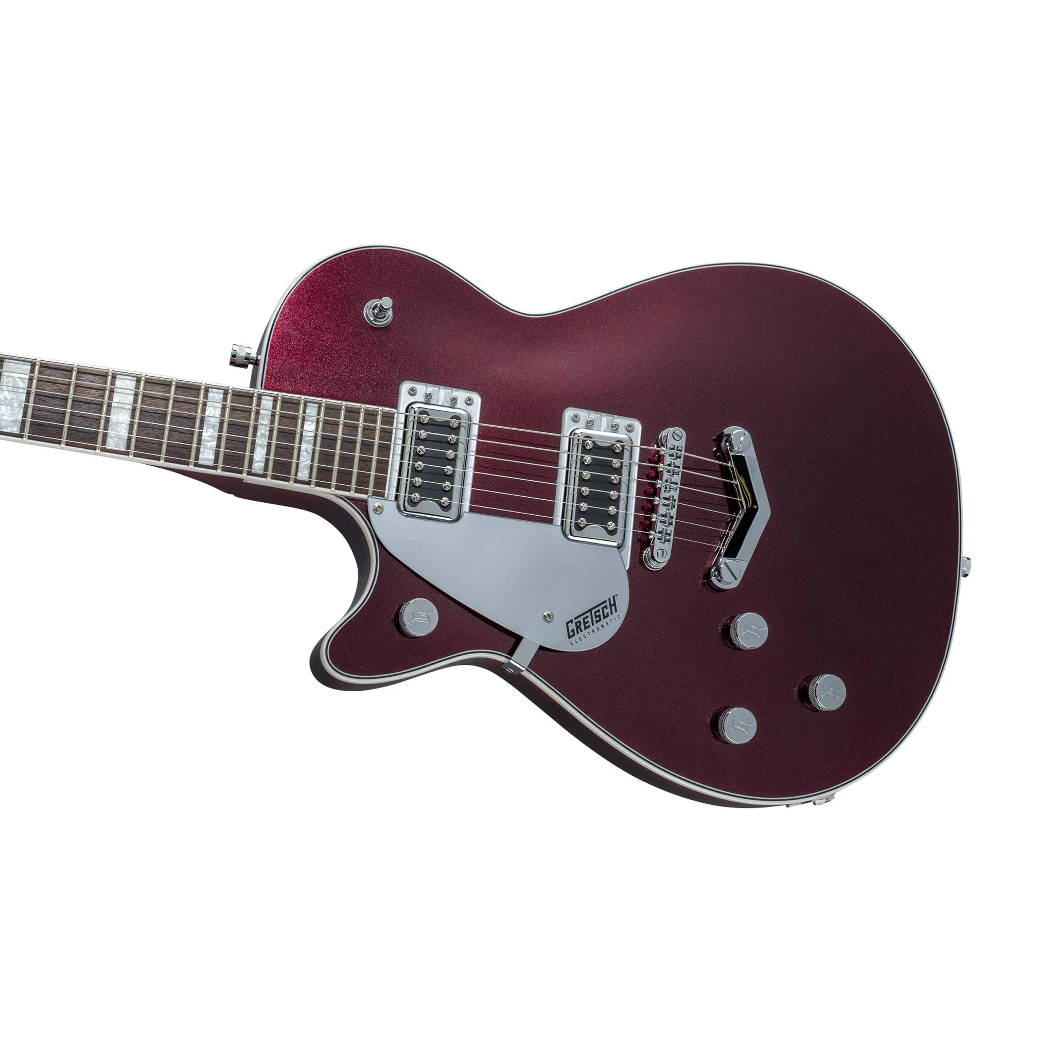 Gretsch G5220LH Electromatic Jet BT Single Cut Left-Handed Electric Guitar, Dark Cherry Metallic - Image 5