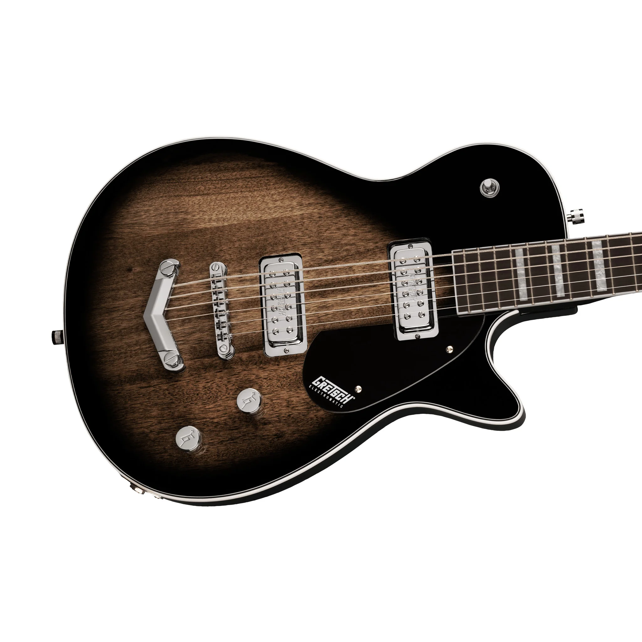 Gretsch G5260 Electromatic Jet Baritone V-Stoptail Electric Guitar, Bristol Fog - Image 5