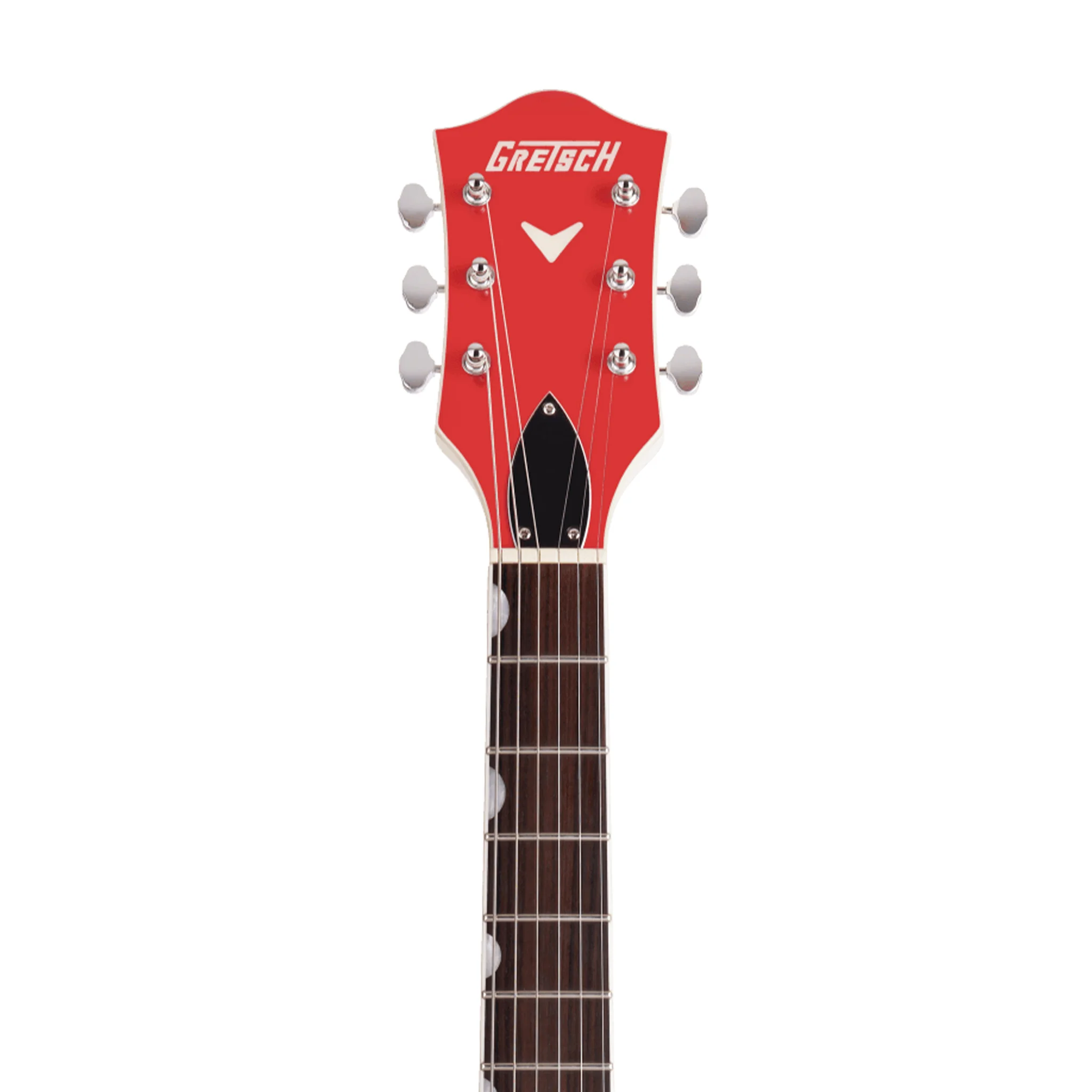 Gretsch G5410T Ltd Ed Electromatic Tri-Five Hollow Body, RW FB, 2-Tone Fiesta Red/Vintage White - Image 6