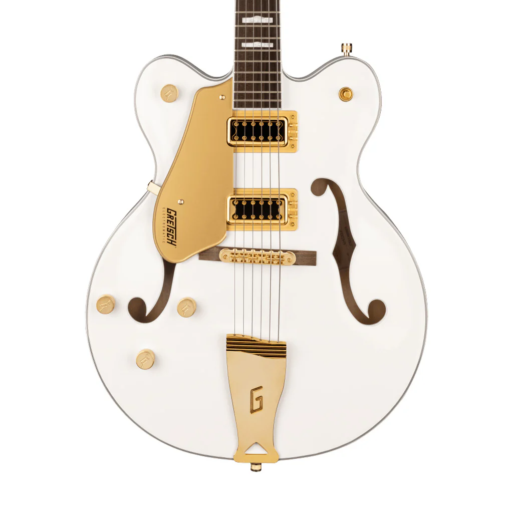 Gretsch G5422GLH Electromatic Classic Hollow Body Double-Cut Left-Handed Guitar, Snowcrest White - Image 3