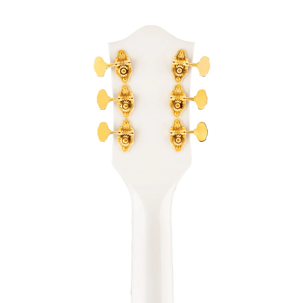 Gretsch G5422GLH Electromatic Classic Hollow Body Double-Cut Left-Handed Guitar, Snowcrest White - Image 7