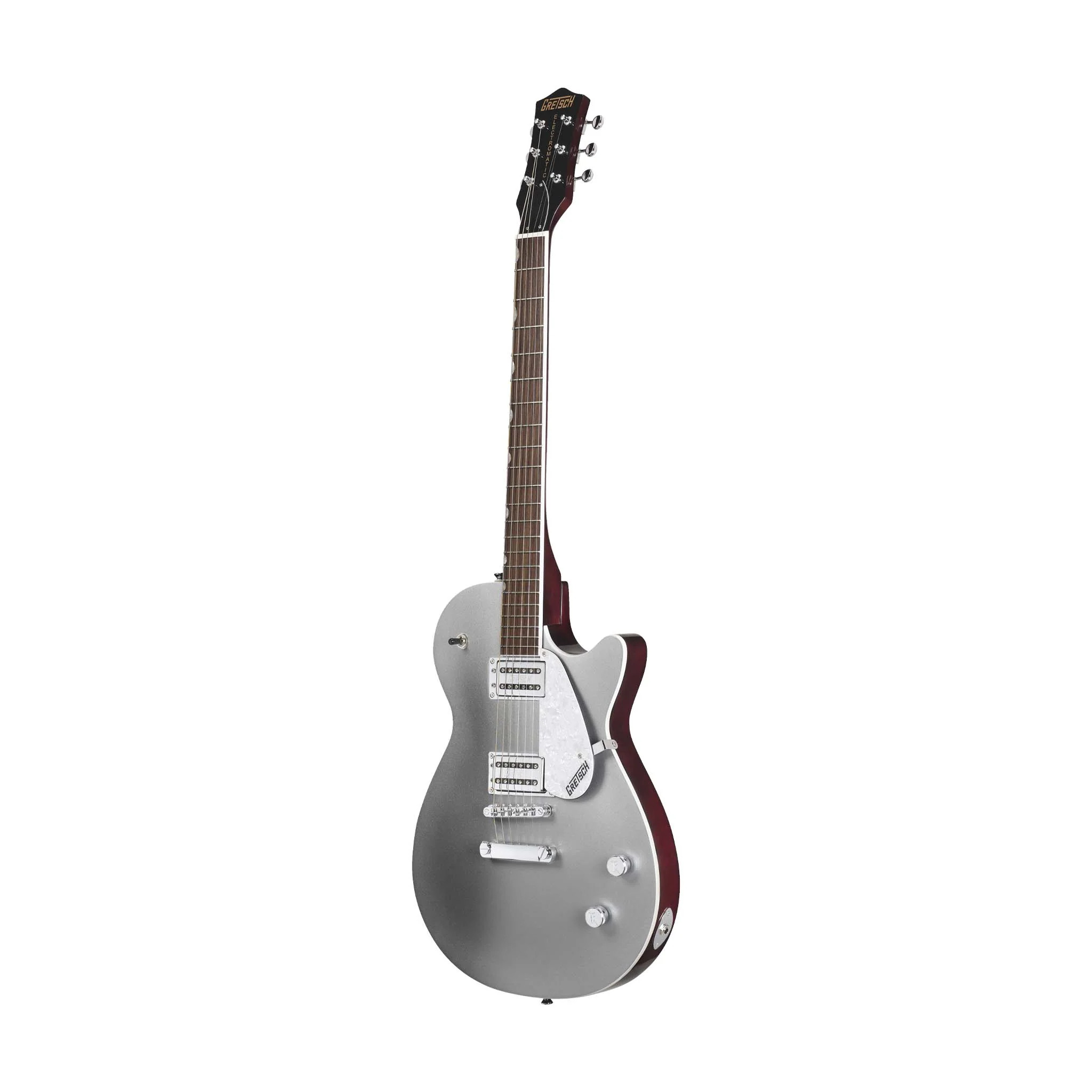 Gretsch G5426 Electromatic Jet Club Electric Guitar, RW FB, Silver - Image 2