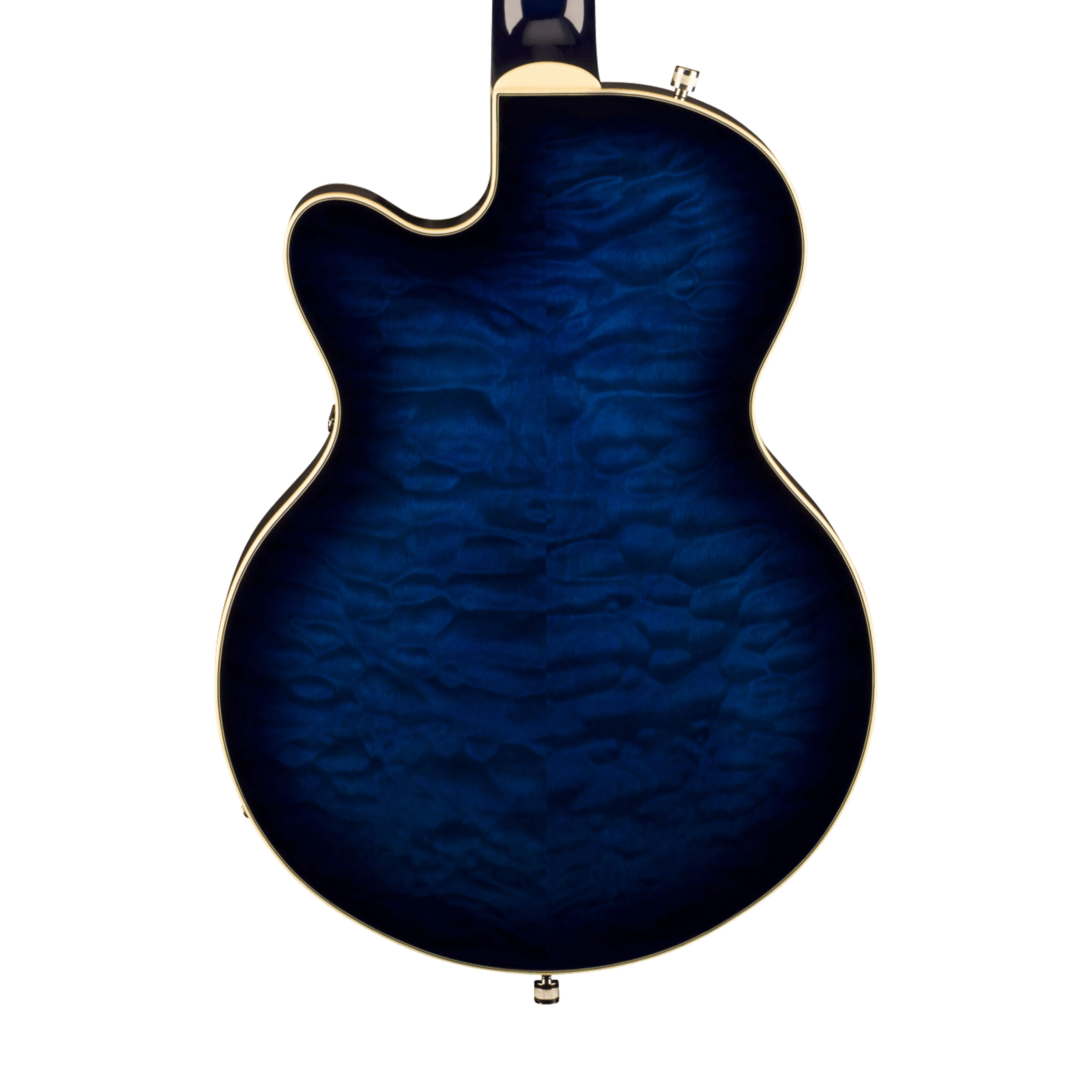 Gretsch G5655T-QM Electromatic Center Block Jr. Single-Cut Quilted w/ Bigsby Guitar, Maple FB, Hudson Sky - Image 4