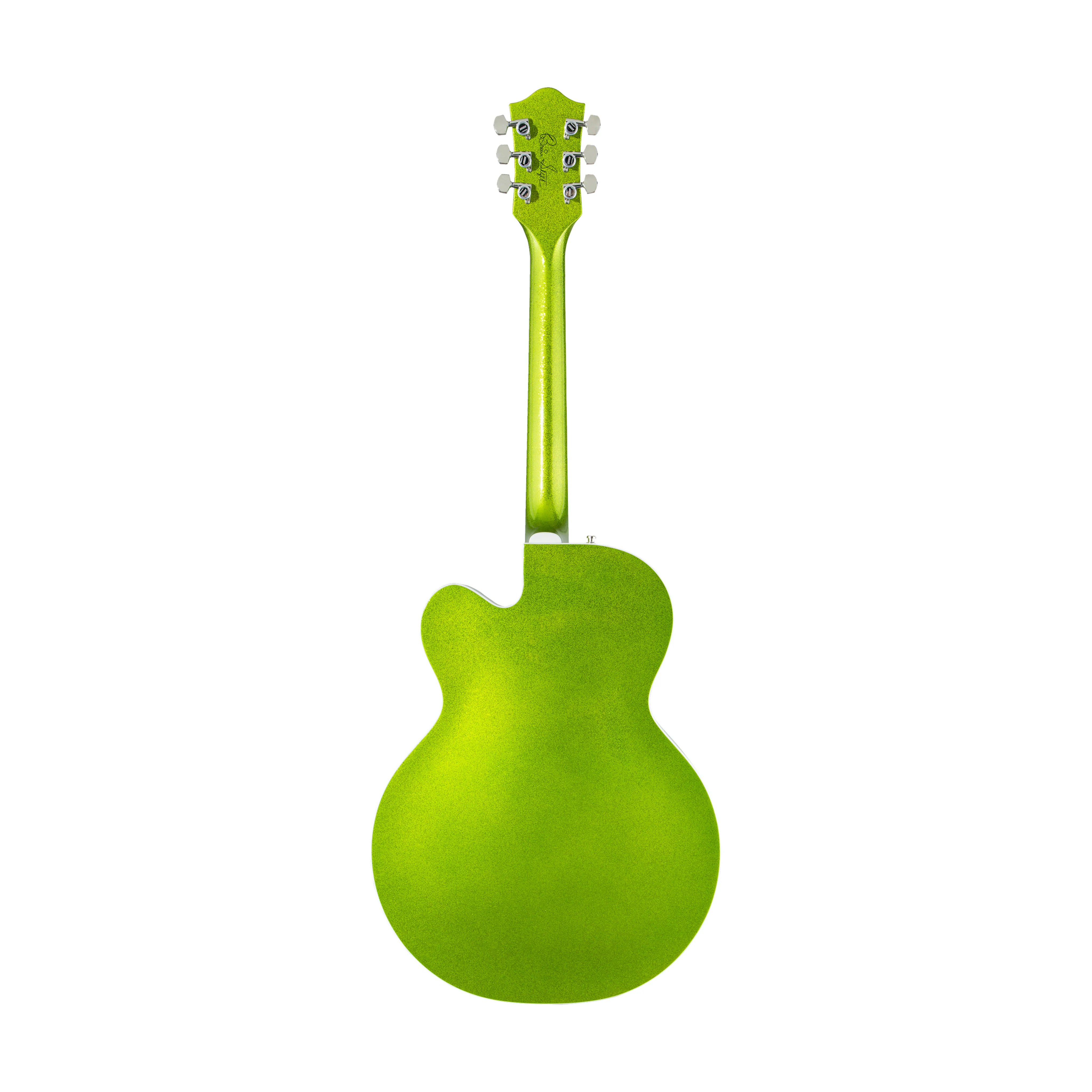 Gretsch G6120T Brian Setzer Signature Hot Rod Electric Guitar, Extreme Coolant Green Sparkle - Image 2