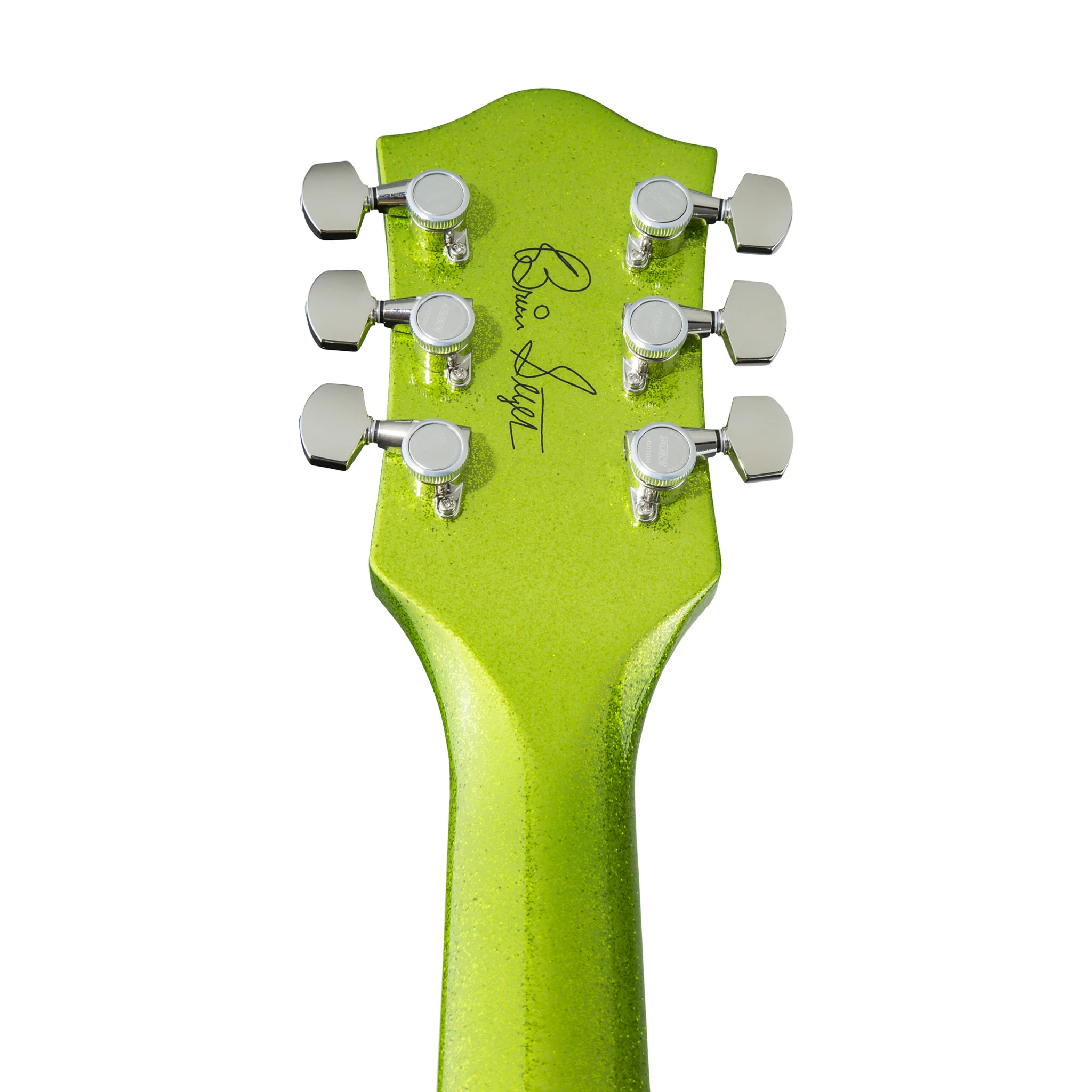 Gretsch G6120T Brian Setzer Signature Hot Rod Electric Guitar, Extreme Coolant Green Sparkle - Image 8