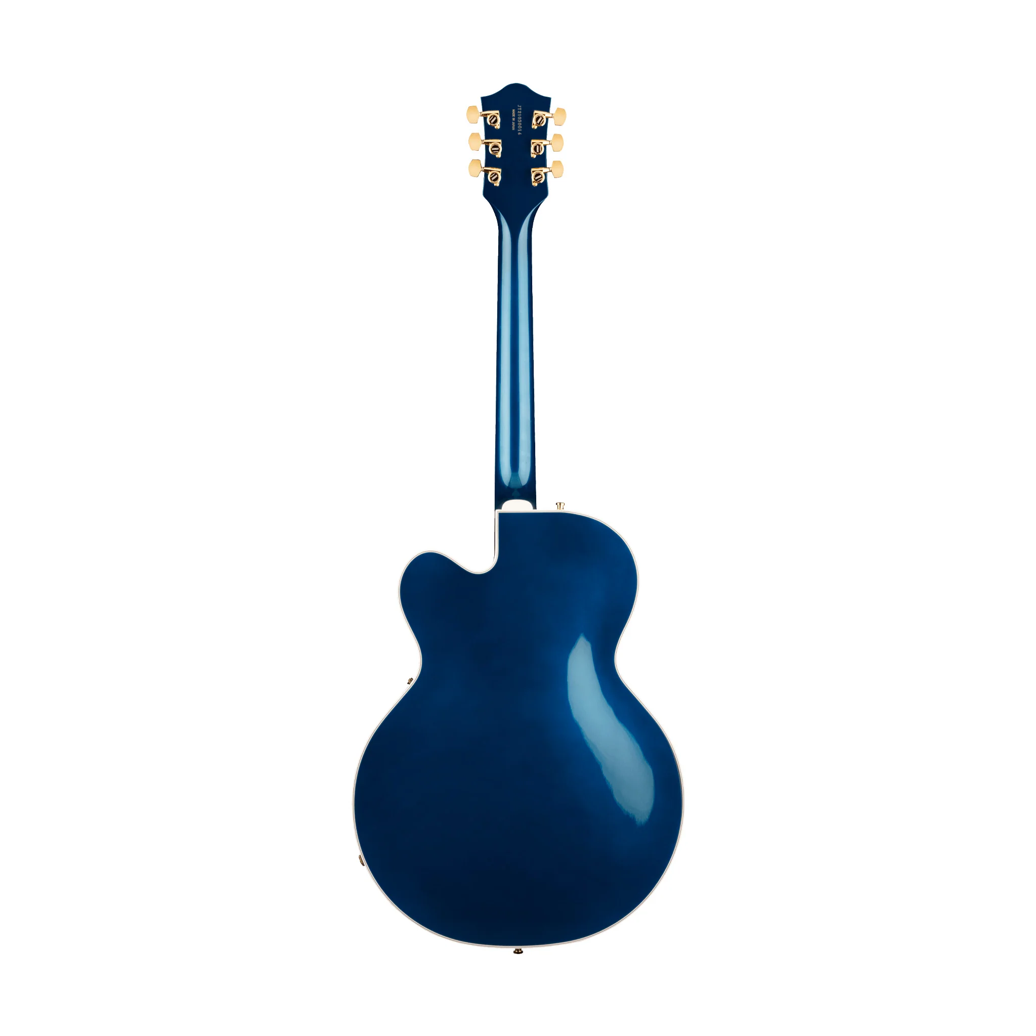 Gretsch G6120TG Players Edition Nashville Hollowbody Electric Guitar w/Bigsby, Azure Metallic - Image 2