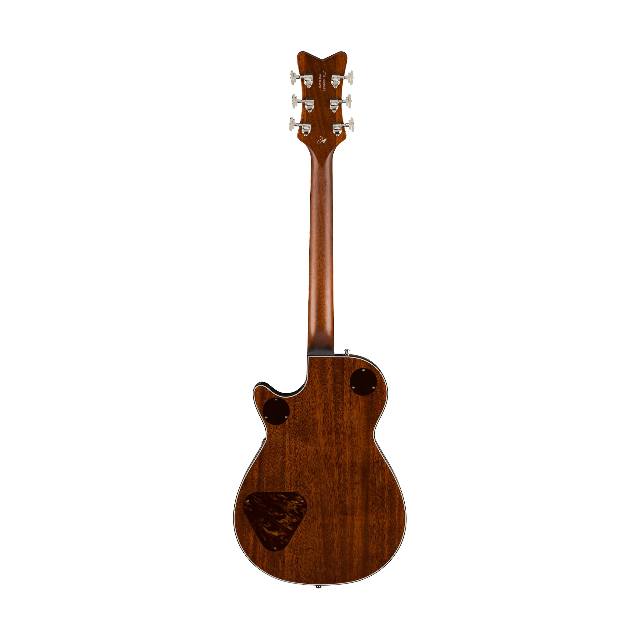 Gretsch G6134TFM-NH Nigel Hendroff Signature Penguin Electric Guitar, Amber Flame - Image 2
