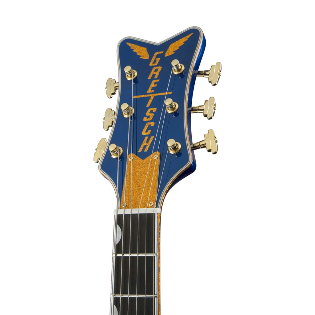 Gretsch G6136T-AZM-LTD17 Limited Ed Falcon Electric Guitar w/Bigsby, RW FB, Azure Metallic - Image 5