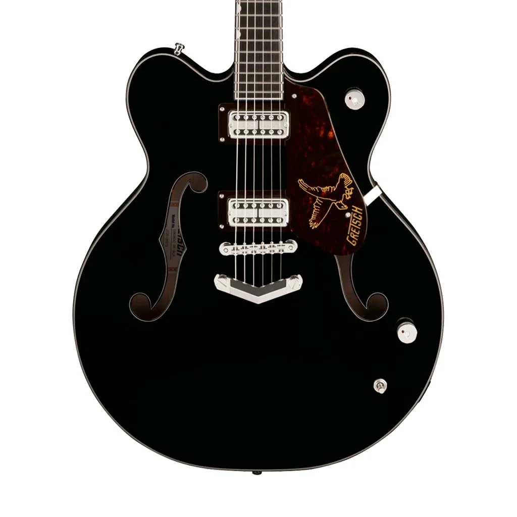 Gretsch G6636-RF R.Fortus Falcon Centre Electric Guitar w/V-Stoptail, Black - Image 3