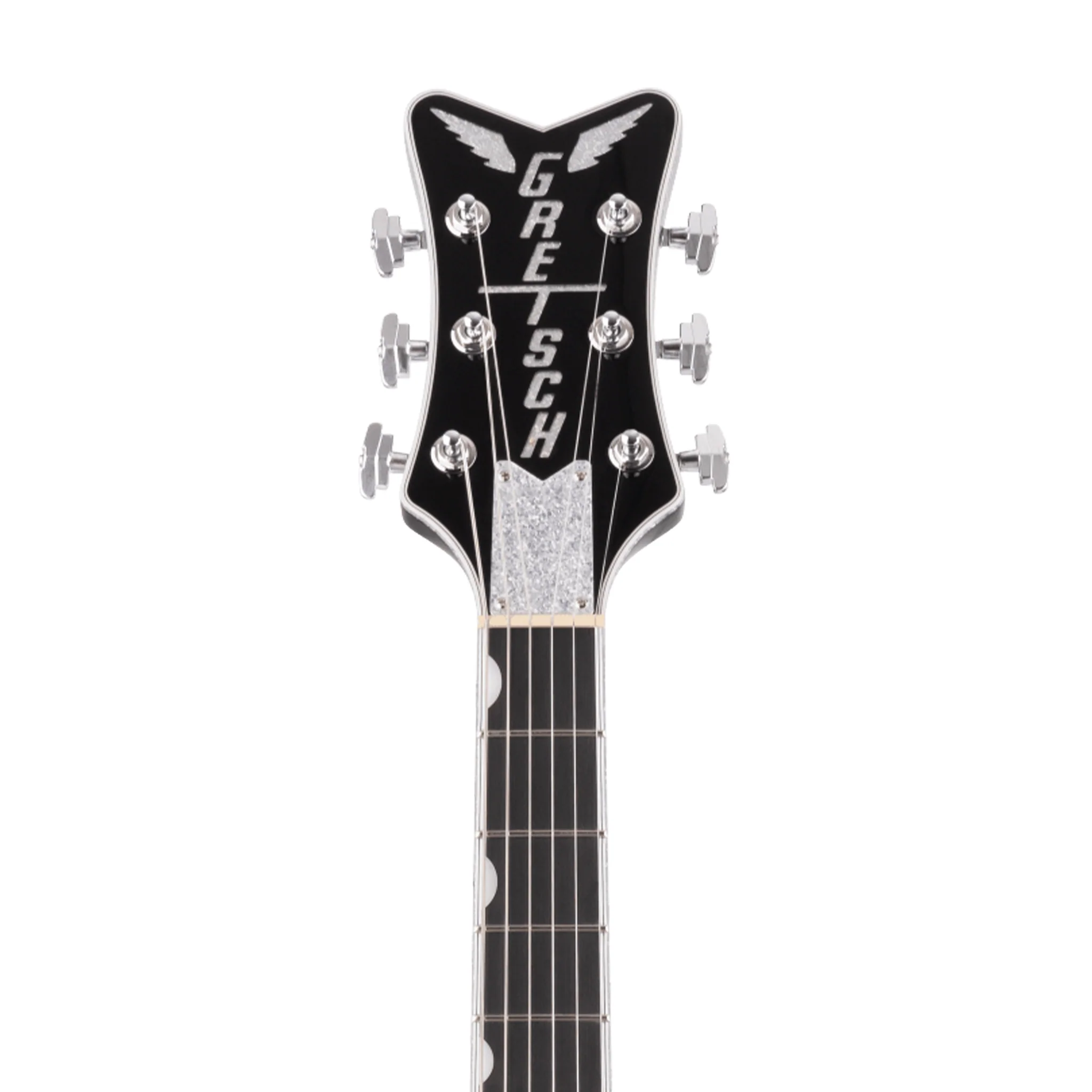 Gretsch G6636TSL Players Edition Silver Falcon Center Block Double Cut w/Bigsby Electric Guitar, Black - Image 6