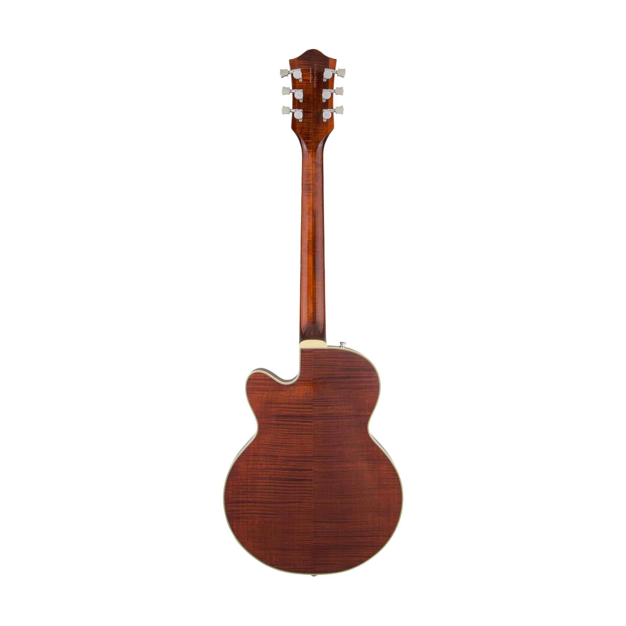 Gretsch G6659TFM Players Edition Broadkaster Jr Centre Block Single-Cut Guitar w/String-Thru Bigsby, Bourbon Stain - Image 2