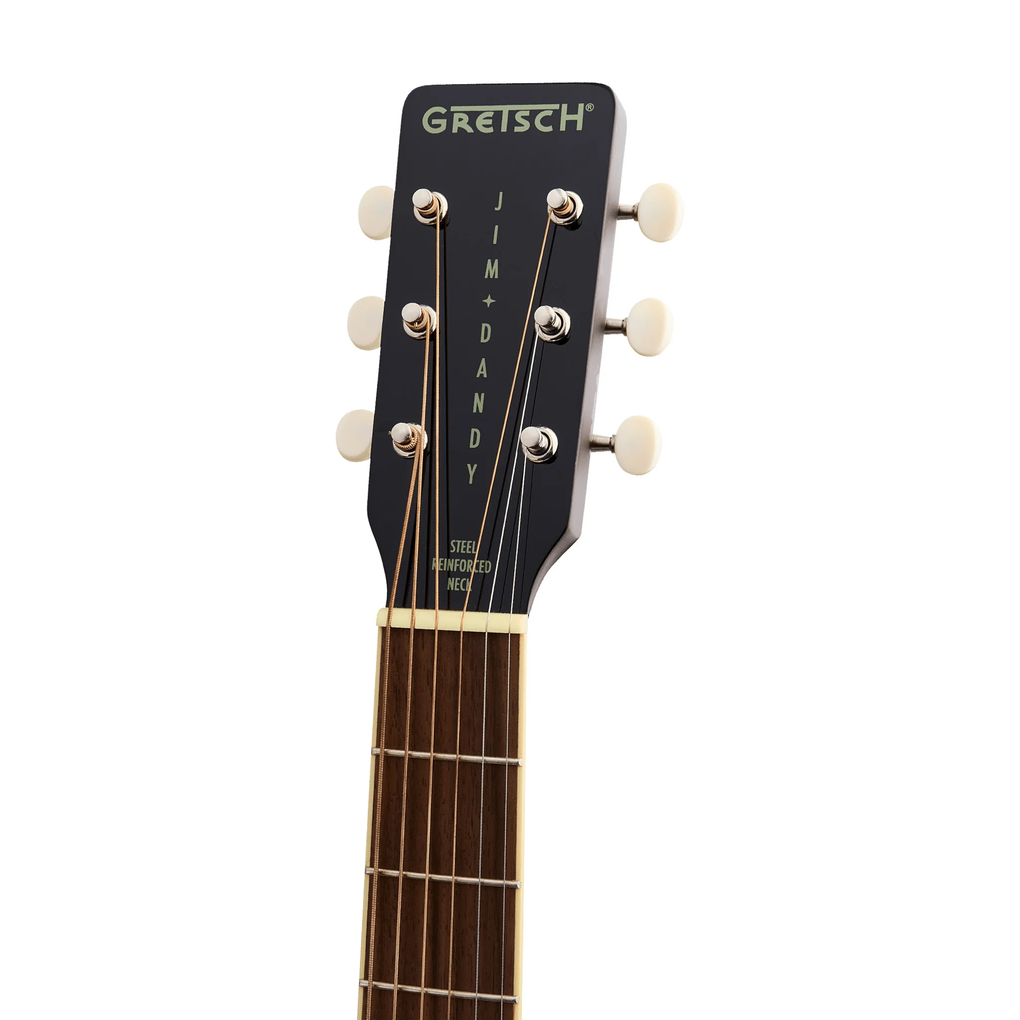 Gretsch Limited Edition Jim Dandy Concert Acoustic Guitar w/Solid Top, Walnut FB, Heritage Burst - Image 5