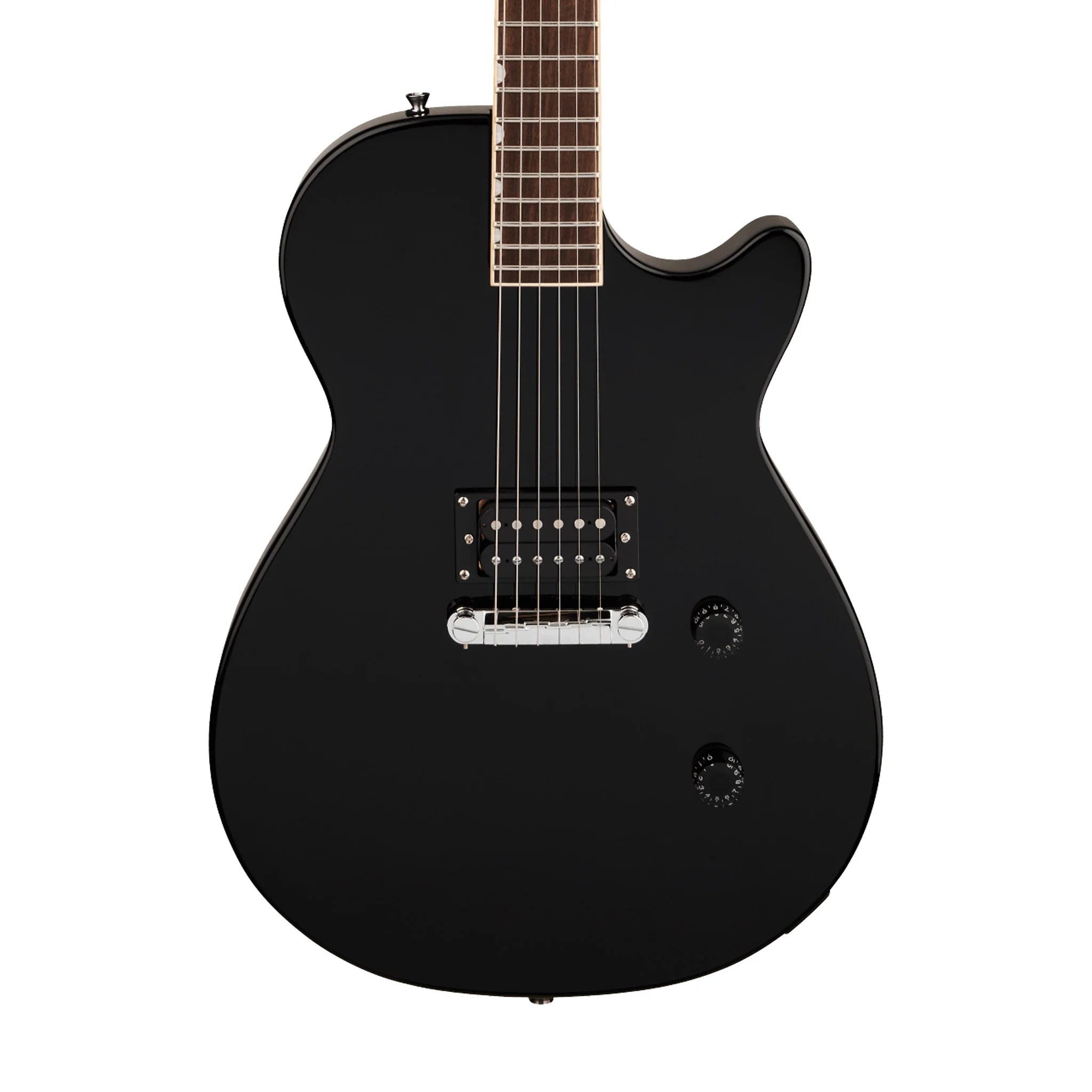 Gretsch Streamliner Jet Club 1 Pickup Electric Guitar, Jet Black - Image 3