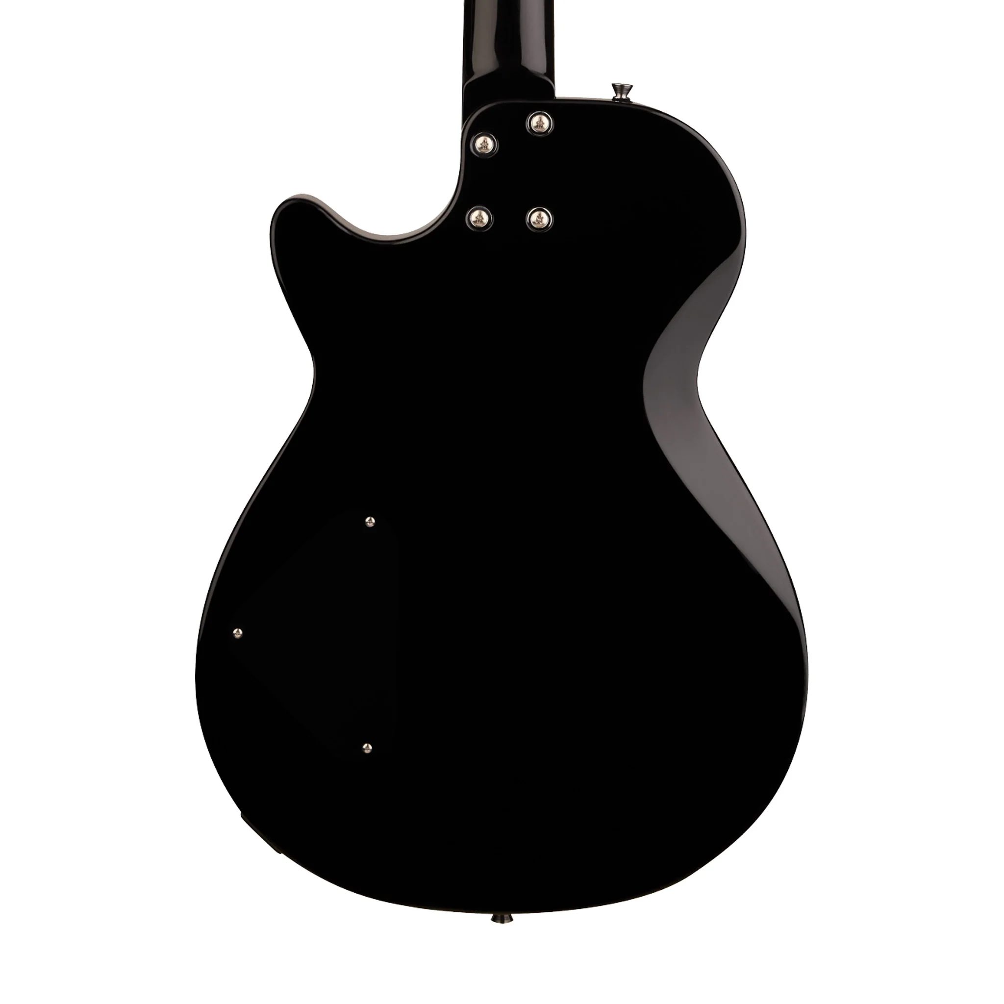 Gretsch Streamliner Jet Club 1 Pickup Electric Guitar, Jet Black - Image 4
