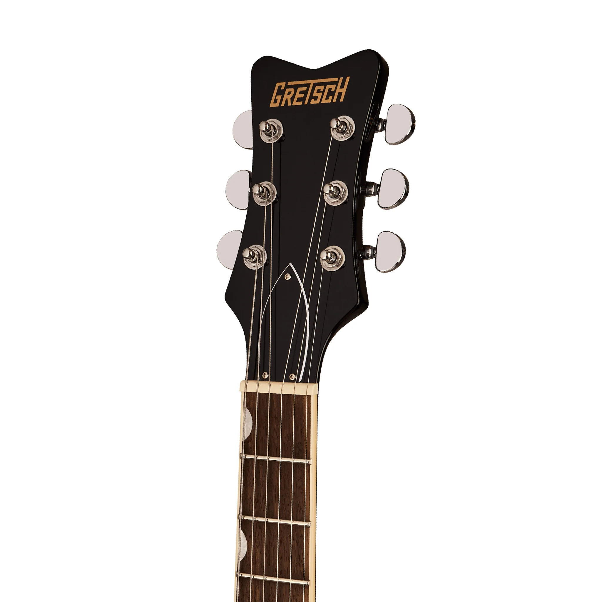 Gretsch Streamliner Jet Club 1 Pickup Electric Guitar, Jet Black - Image 6