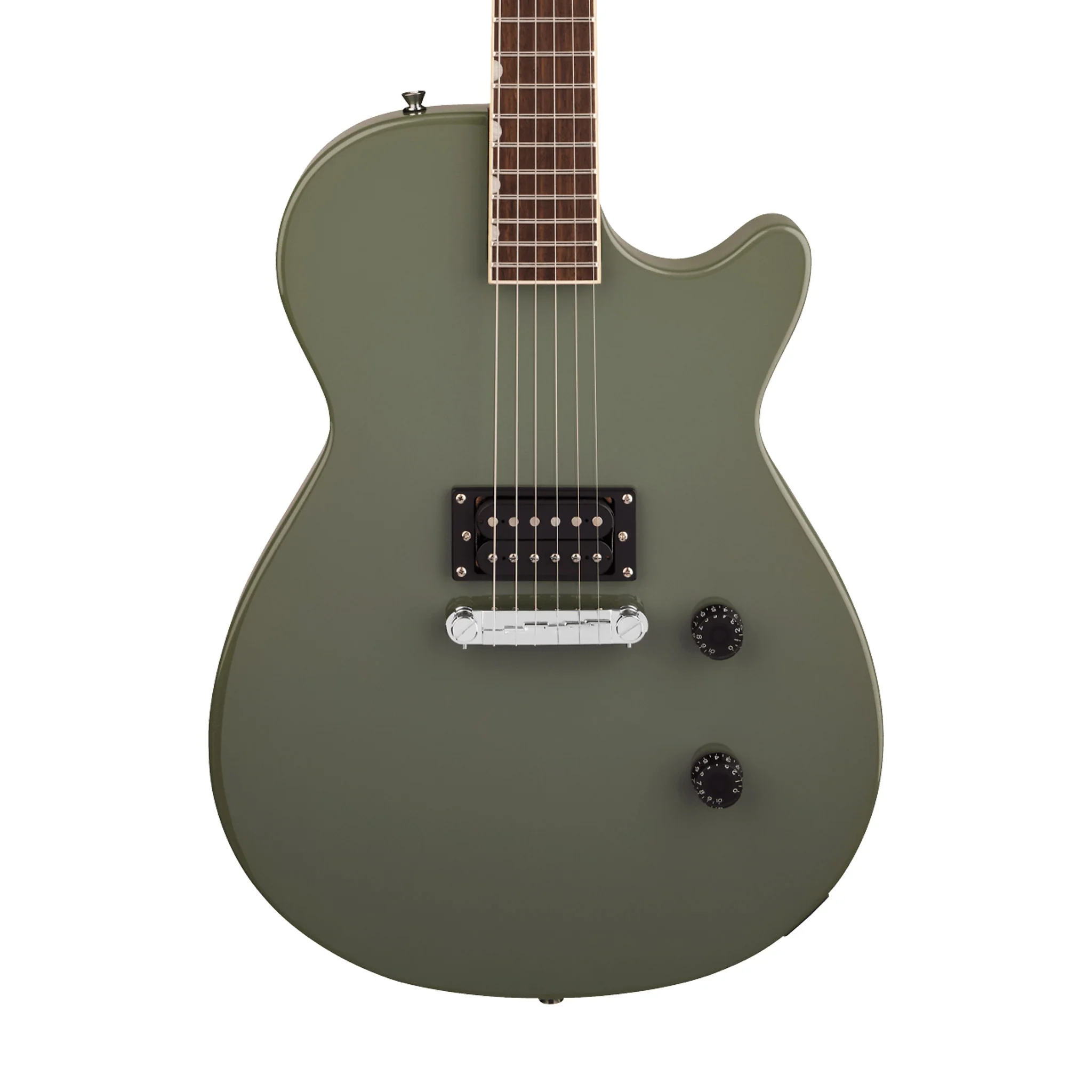 Gretsch Streamliner Jet Club 1 Pickup Electric Guitar, Olive Drab - Image 3