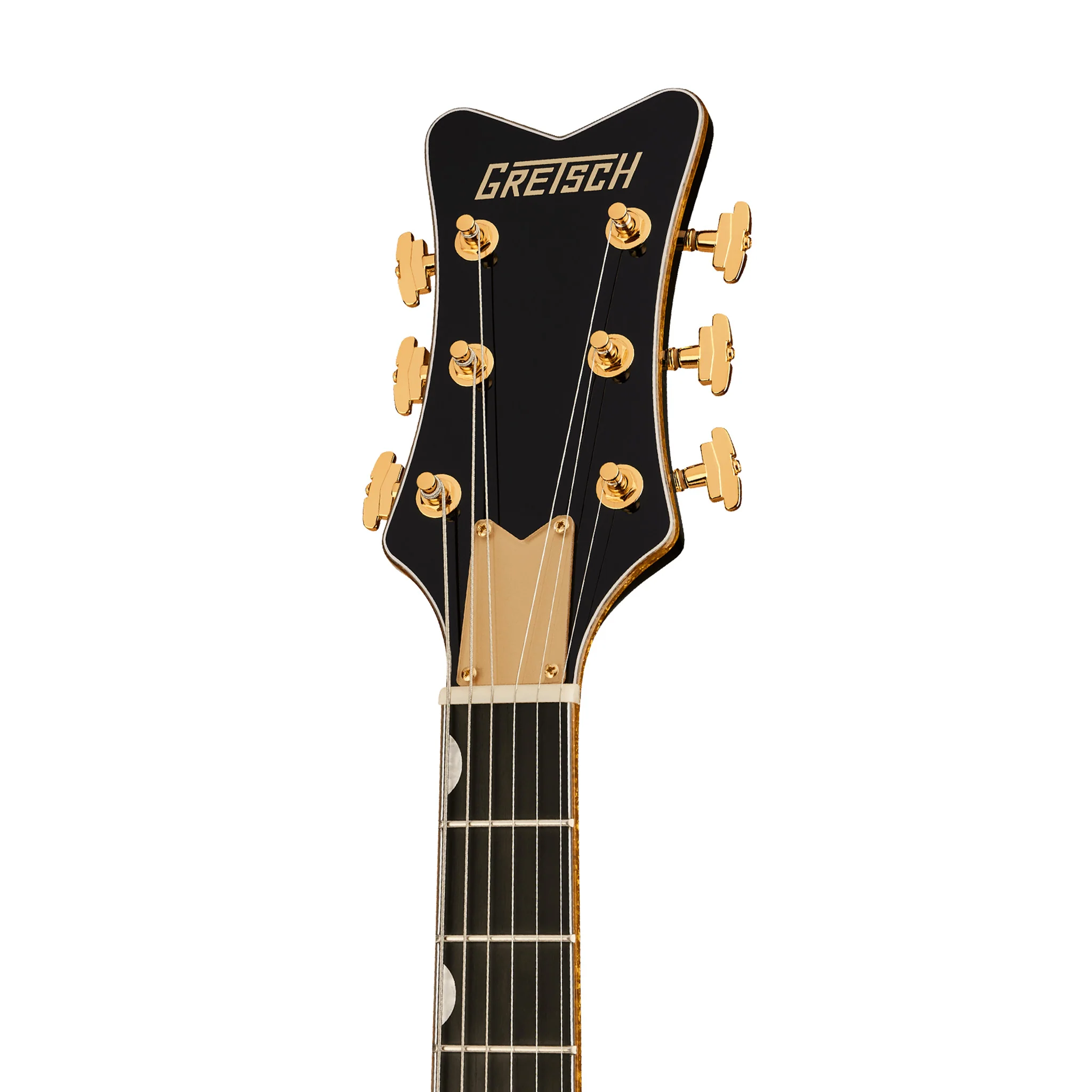 Gretsch Synchromatic Falcon Hollow Body Single-Cut w/Bigsby Electric Guitar, Black - Image 6