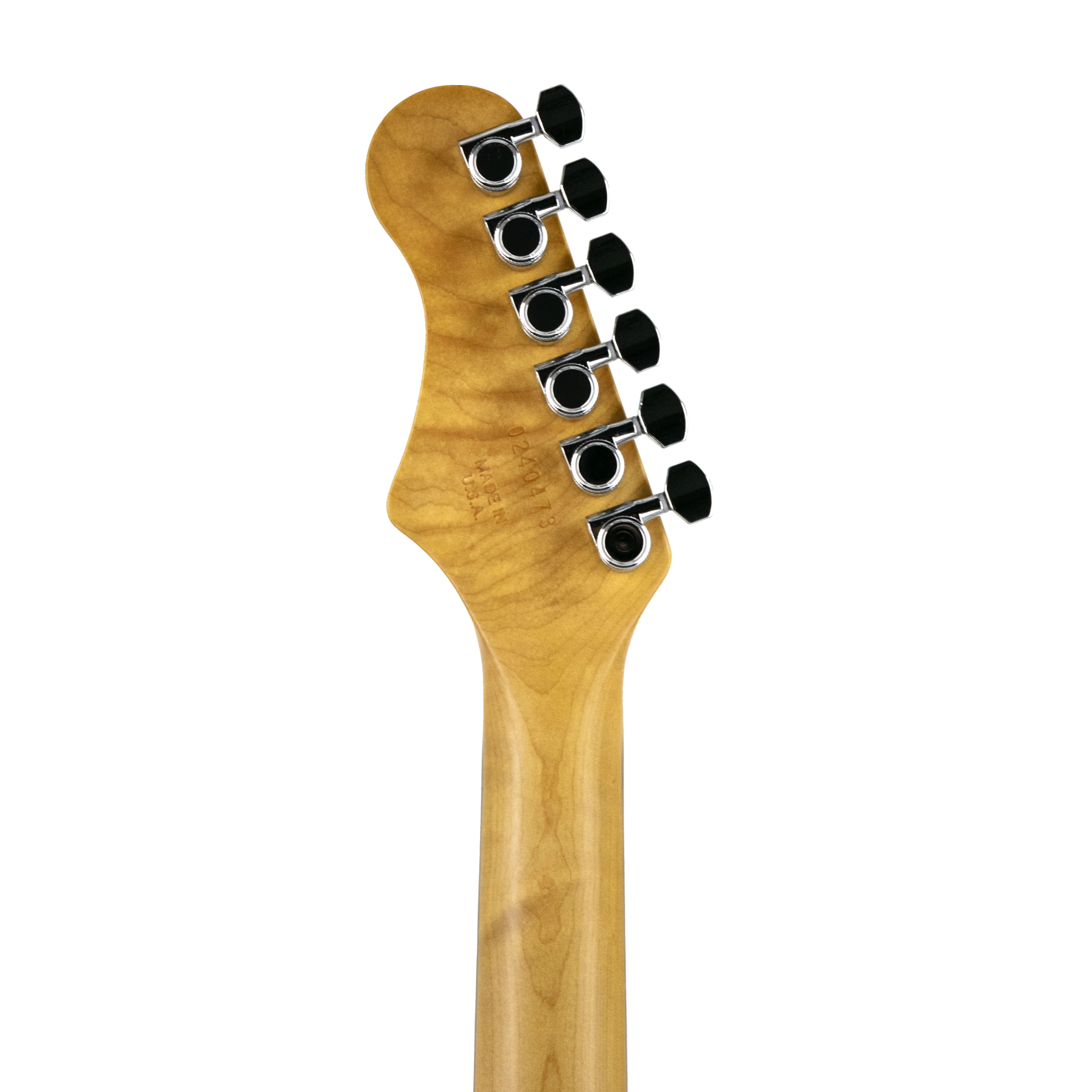 Harmony Standard Series Factory Special Silhouette Electric Guitar w/Case, Sonic Blue - Image 8