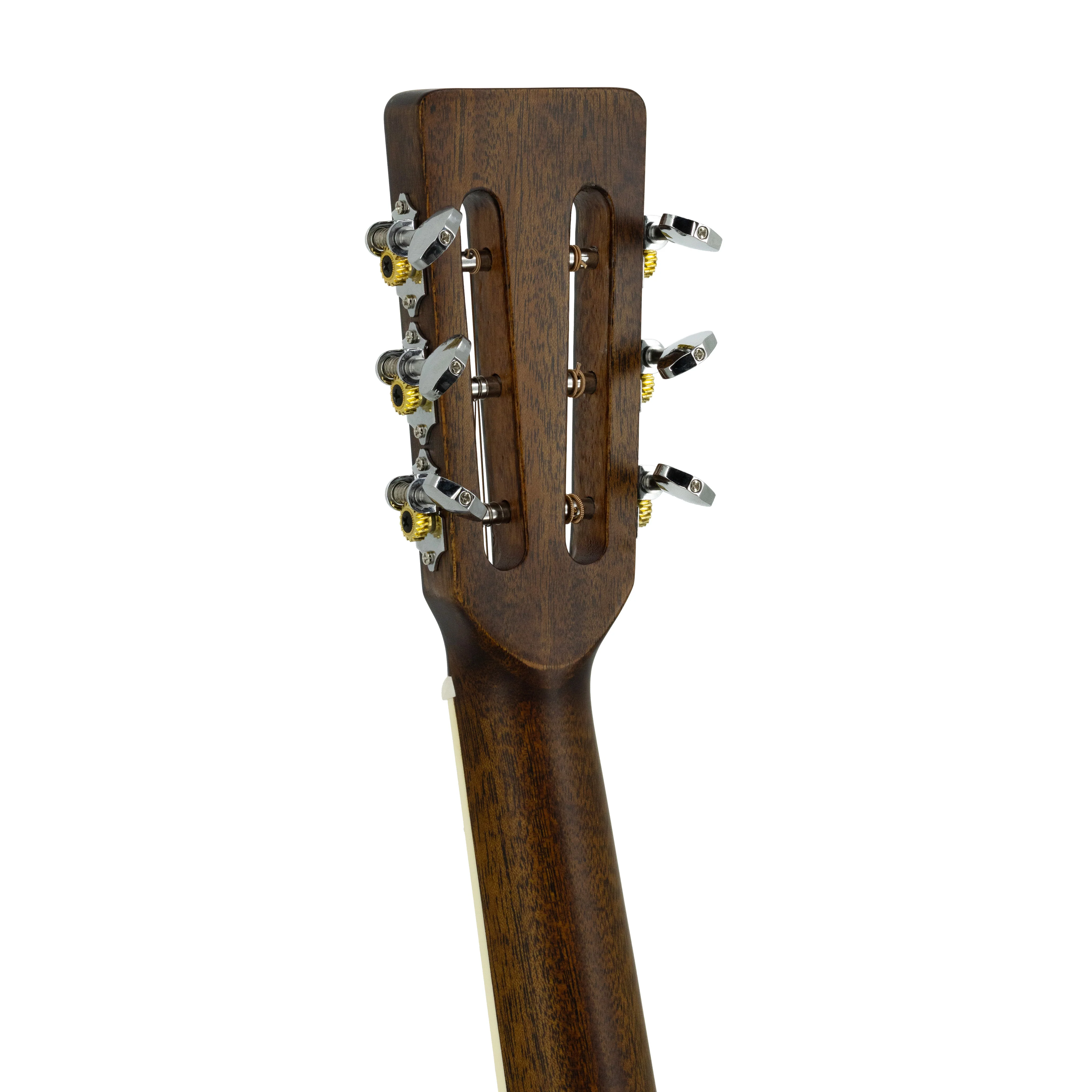 Harmony Stella Parlor Acoustic Guitar w/Bag, Backwoods Green - Image 7