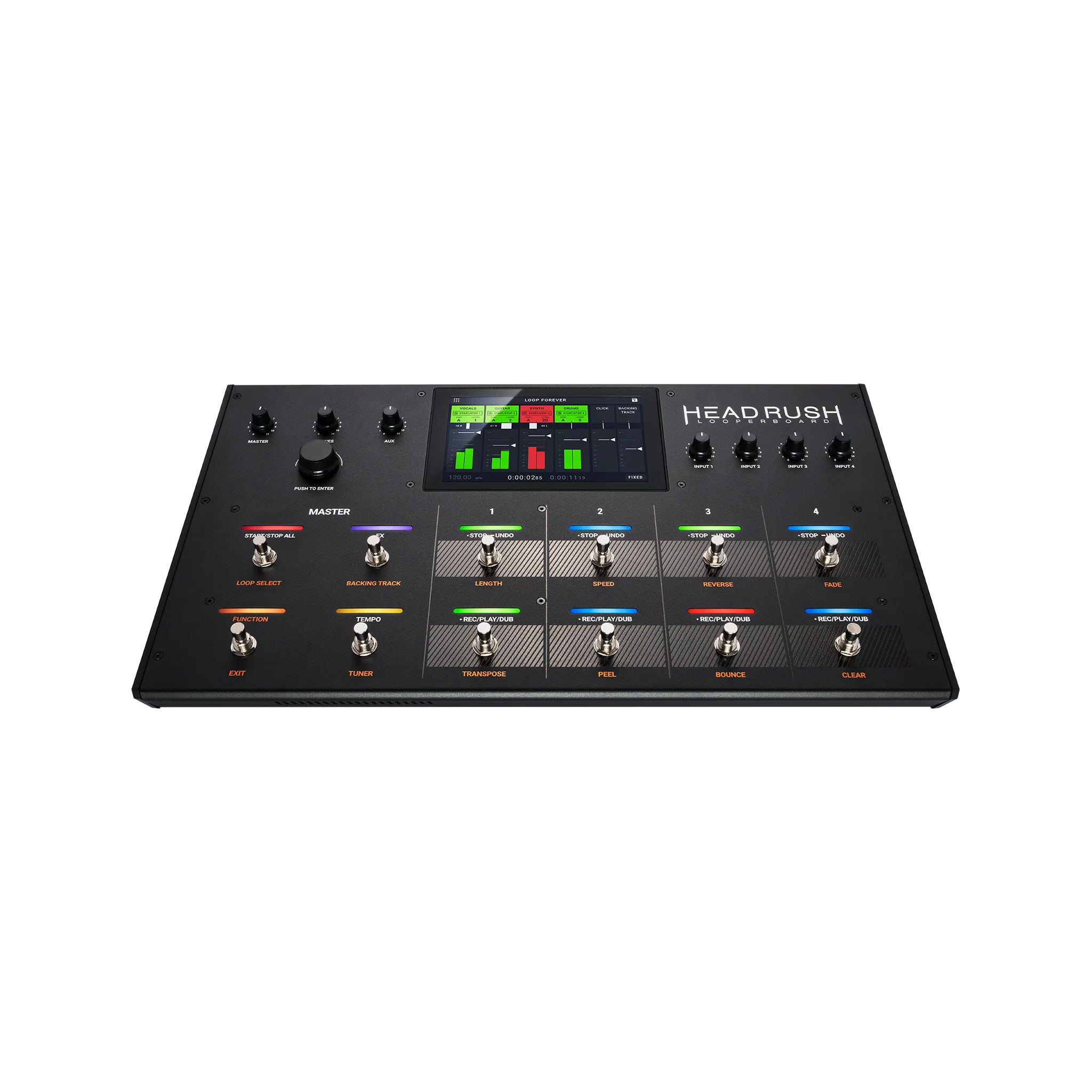 HeadRush Looperboard Advanced Performance Looper with 7 Inch Touchscreen - Image 2