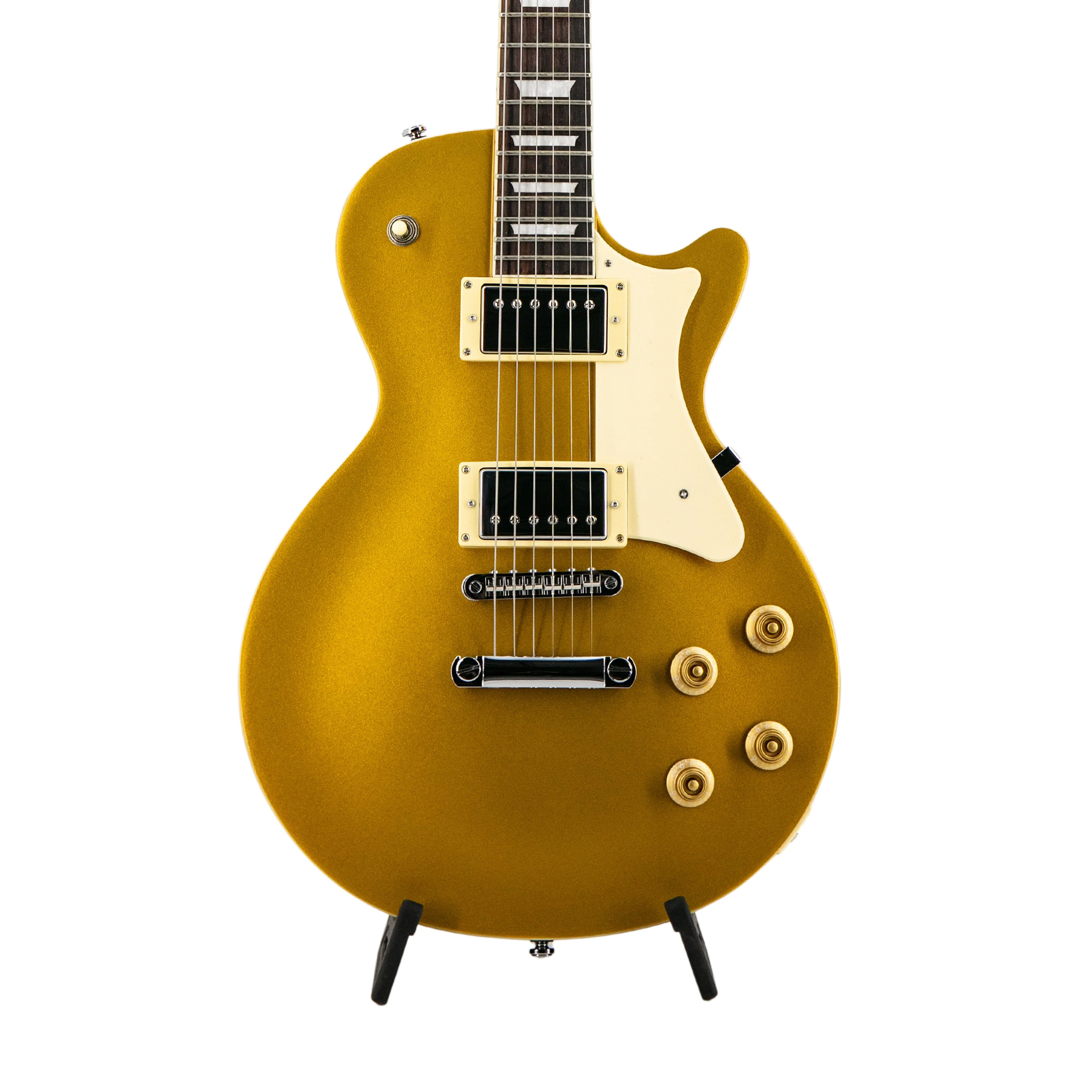 Heritage Ascent+ Collection H-150 Electric Guitar, Gold Top w/ Marshall MG15GR Bundle - Image 2
