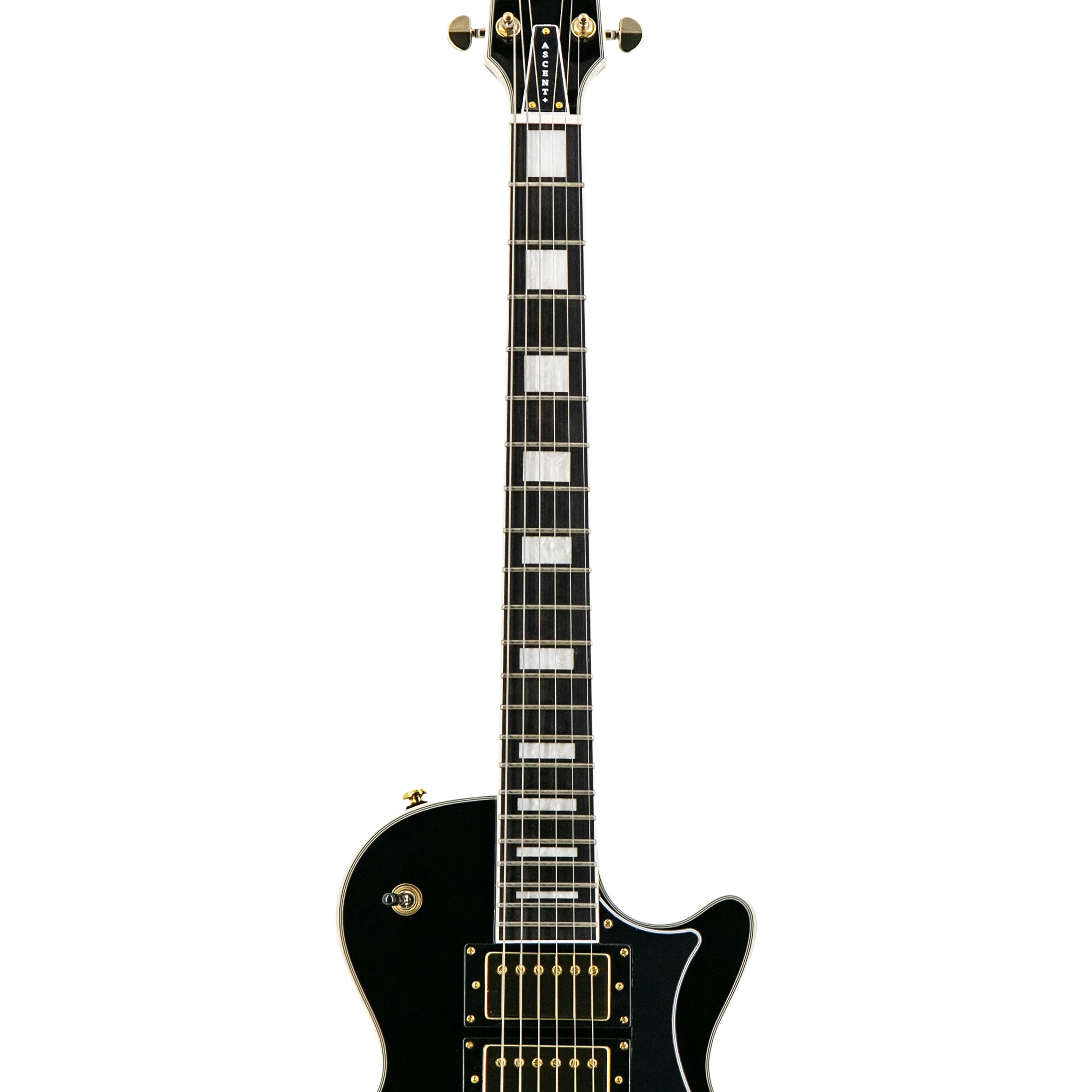 Heritage Ascent+ Collection H-157 3-Pickup Electric Guitar, Ebony - Image 5