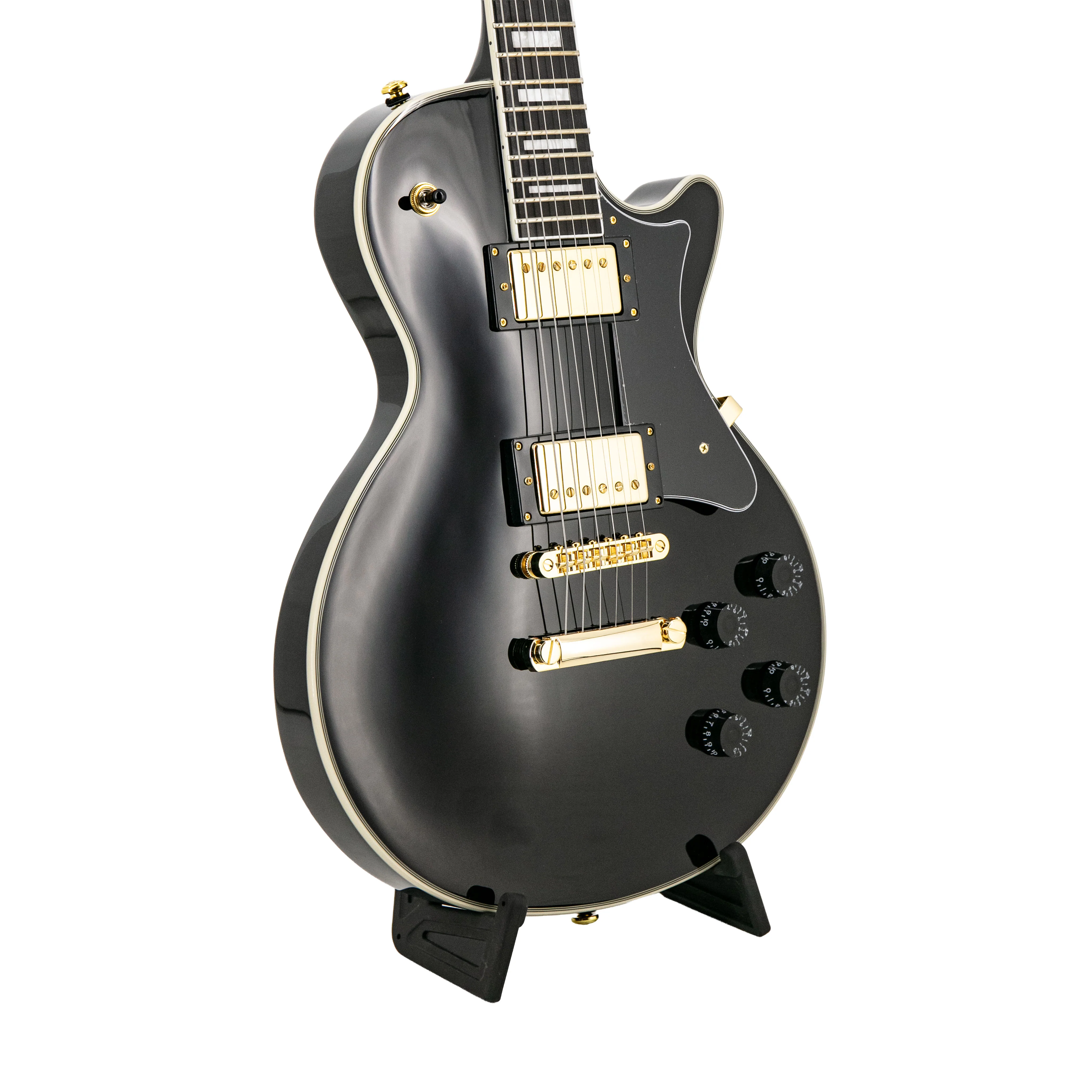 Heritage Ascent+ Collection H-157 Electric Guitar, Ebony - Image 10