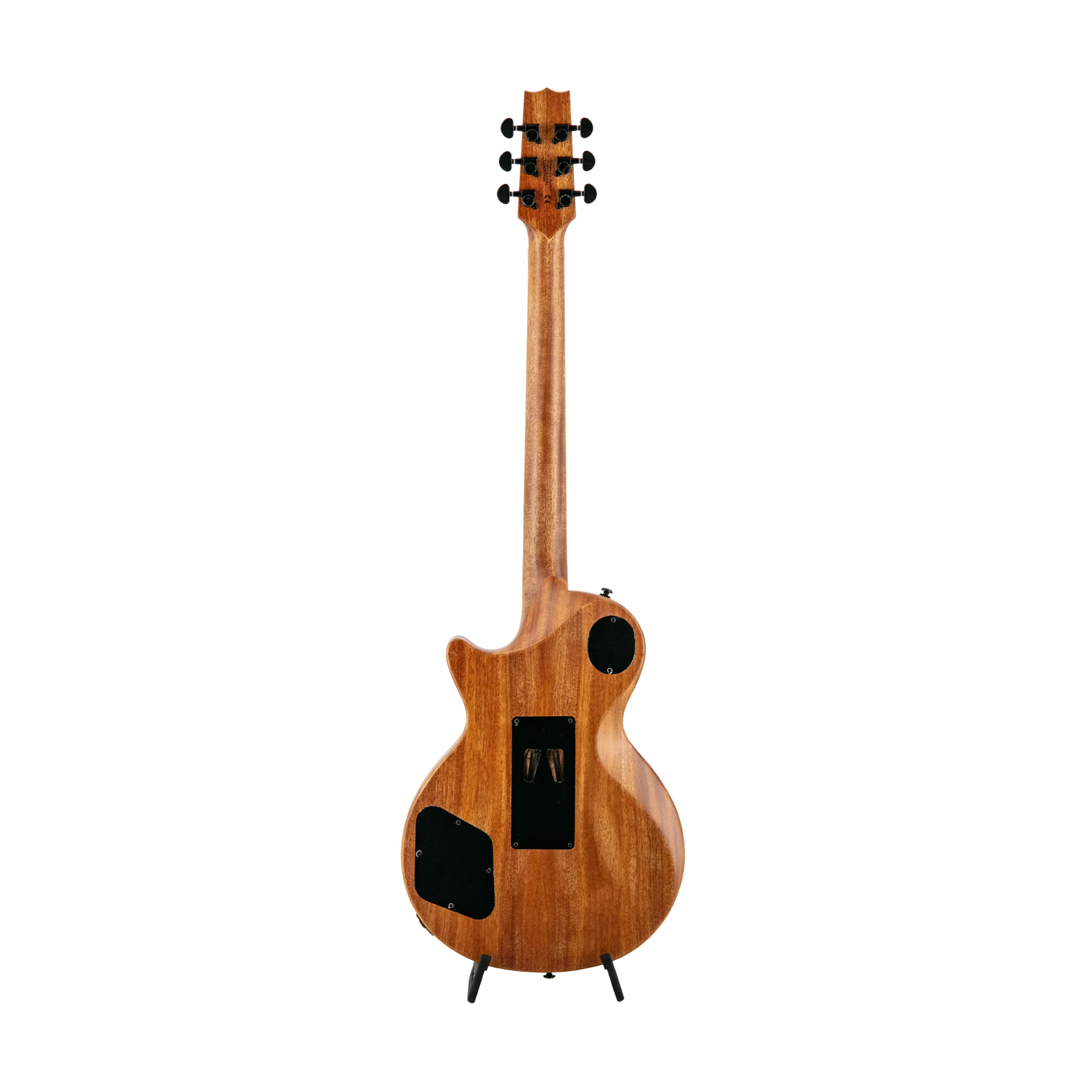 Heritage Ascent+ Collection Limited Edition H-150 Ash Top FR Electric Guitar, Matte Black - Image 2